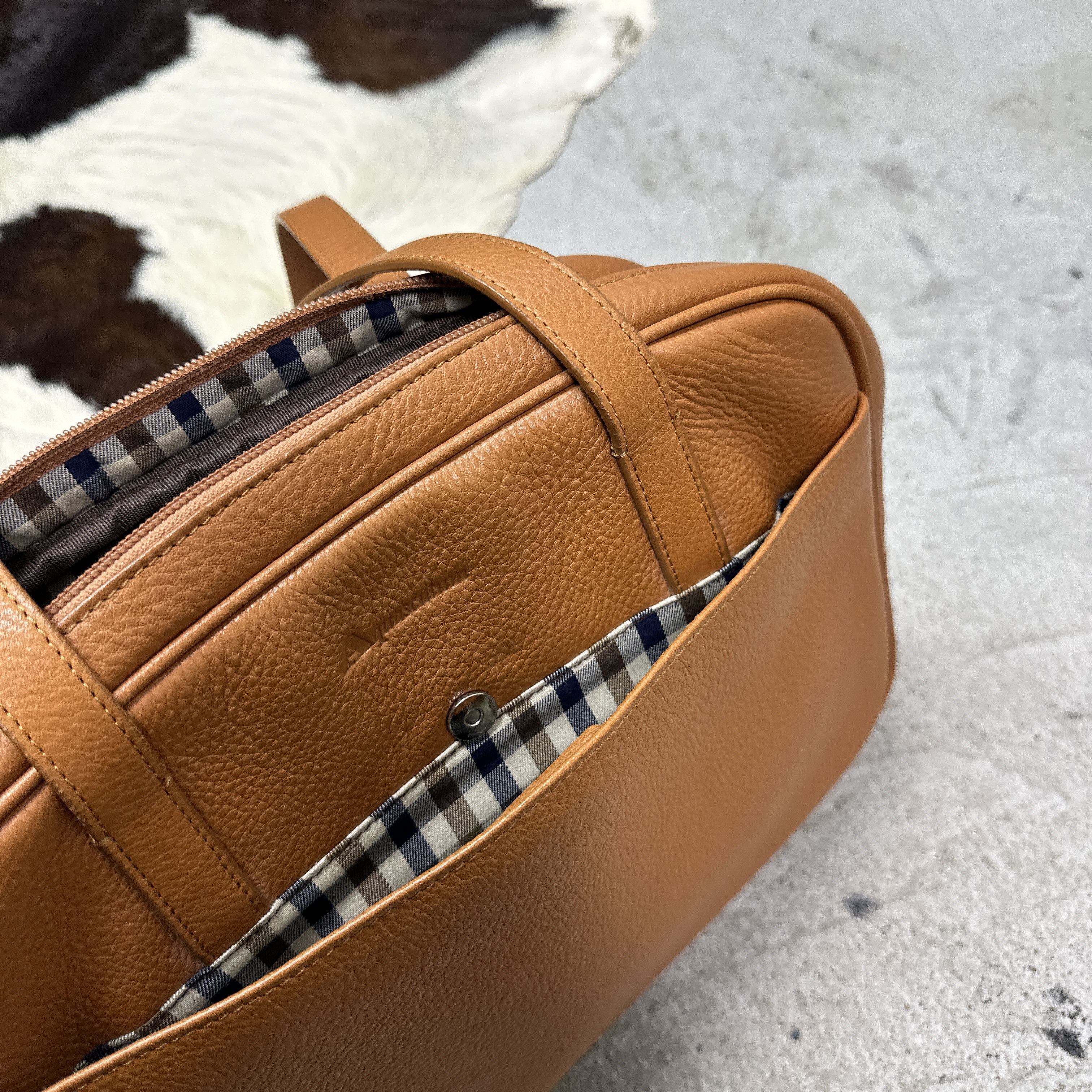 Aquascutum Vintage Avant Garde Old Money Aquascutum Bag Y2K Size ONE SIZE - 6 Thumbnail