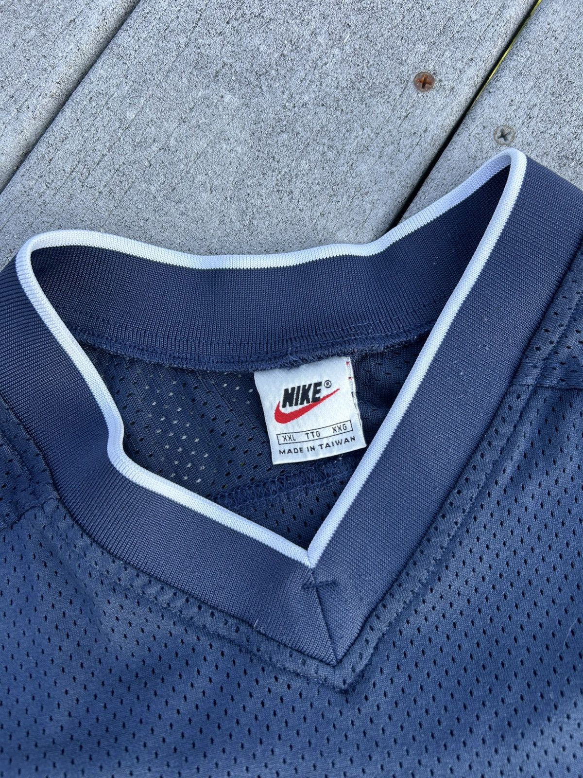 Nike × Vintage Vintage Nike Soccer Jersey Size US XL / EU 56 / 4 - 2 Thumbnail