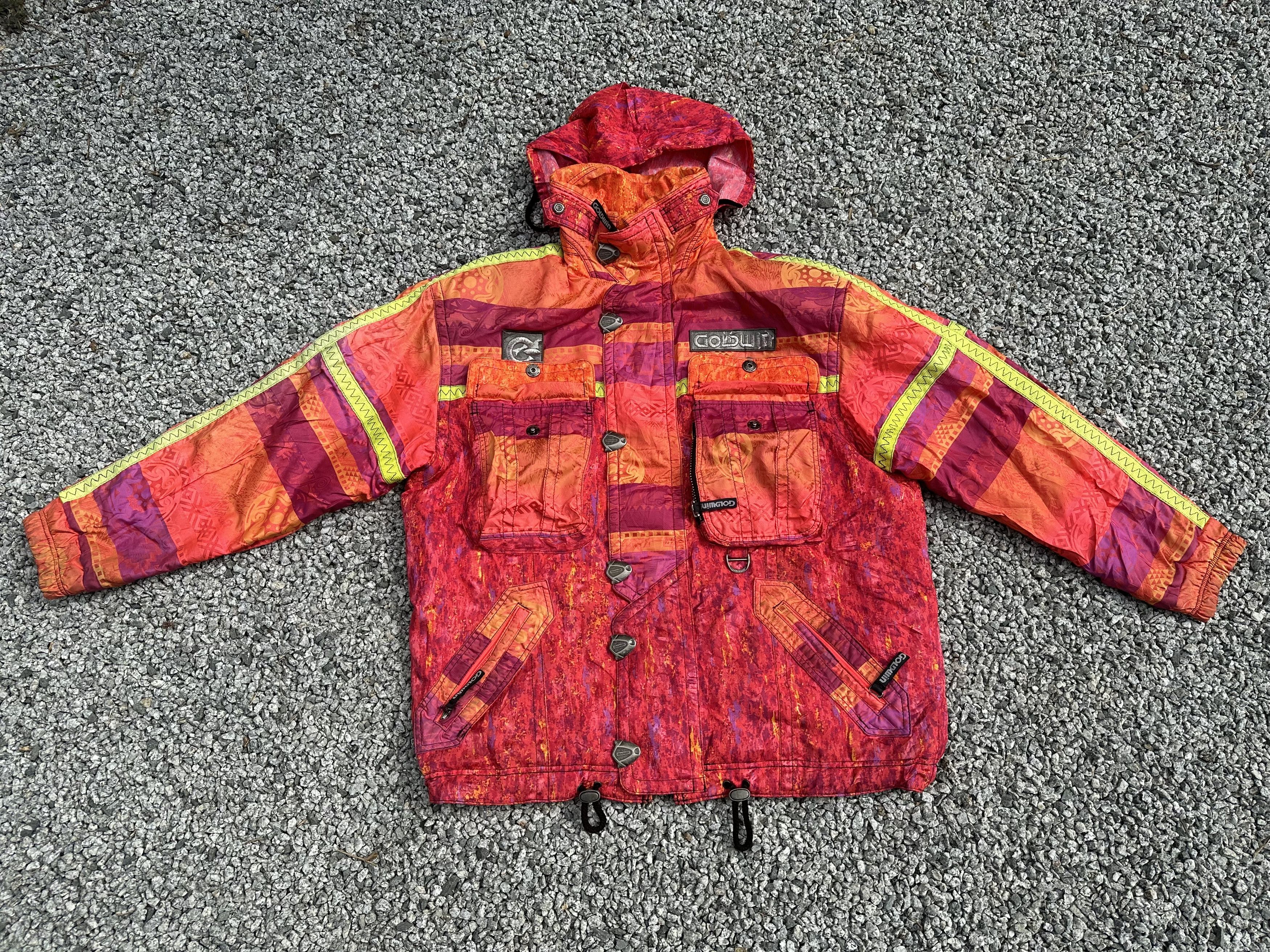 Ellesse × Goldwin Vintage Goldwin Psychedelic Ski Jacket Size US M / EU 48-50 / 2 - 1 Thumbnail