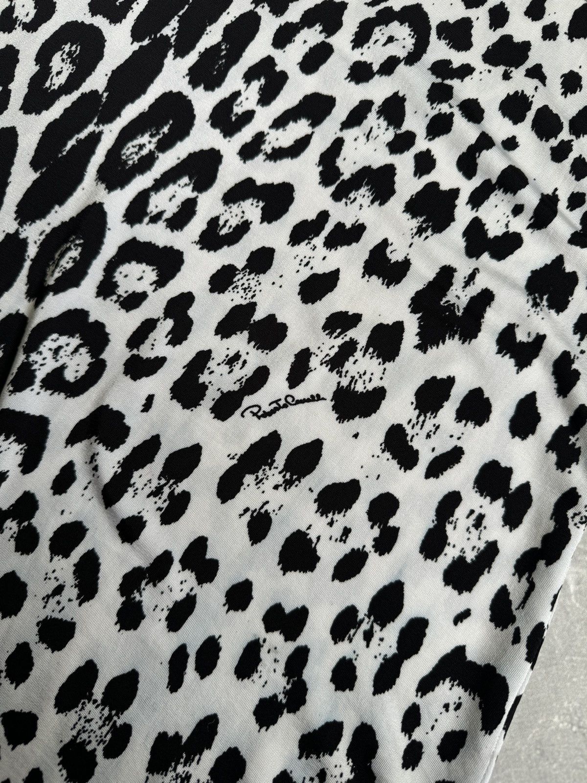 Roberto Cavalli Vintage 2006 Roberto Cavalli Lace Leopard Print Slim Dress Size S / US 4 / IT 40 - 7 Thumbnail