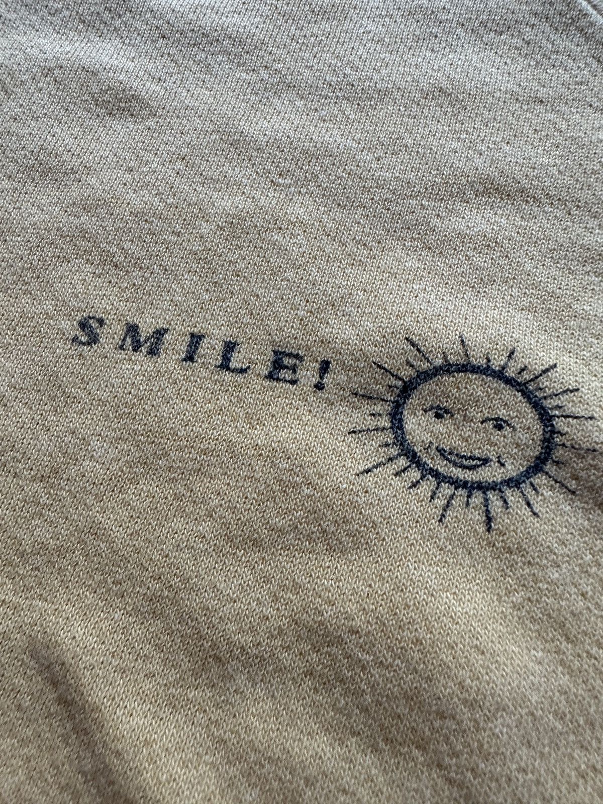 Vintage Vintage 60s Smile! Sun Raglan Short Sleeve Sweatshirt Size US M / EU 48-50 / 2 - 5 Thumbnail