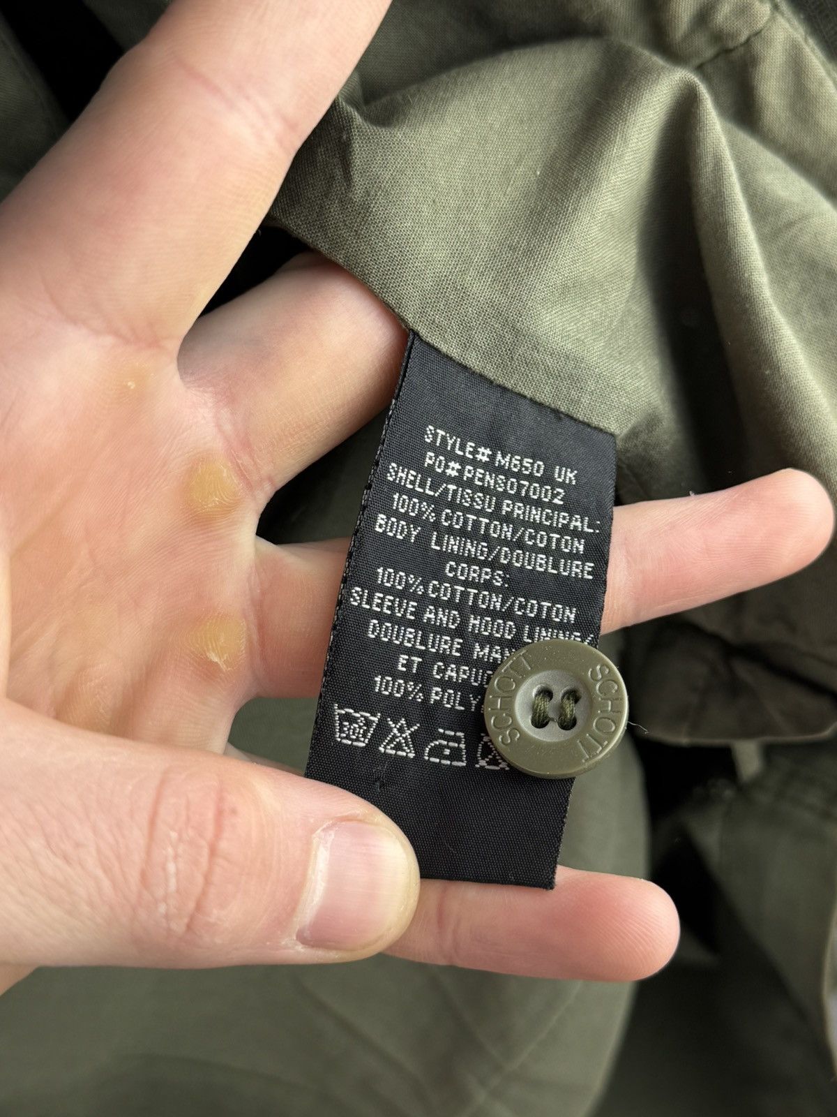 Schott Vintage Schott NYC M65 US Army Jacket Conmar Zipper Military Size US M / EU 48-50 / 2 - 10 Thumbnail