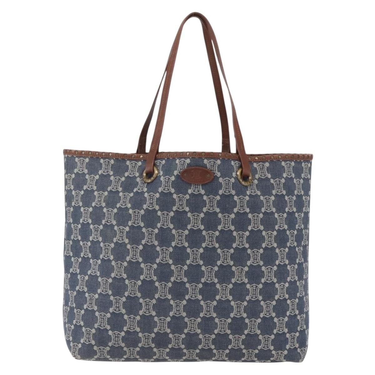 Celine Celine Vintage Macadam Tote bag Canvas Size ONE SIZE - 1 Thumbnail