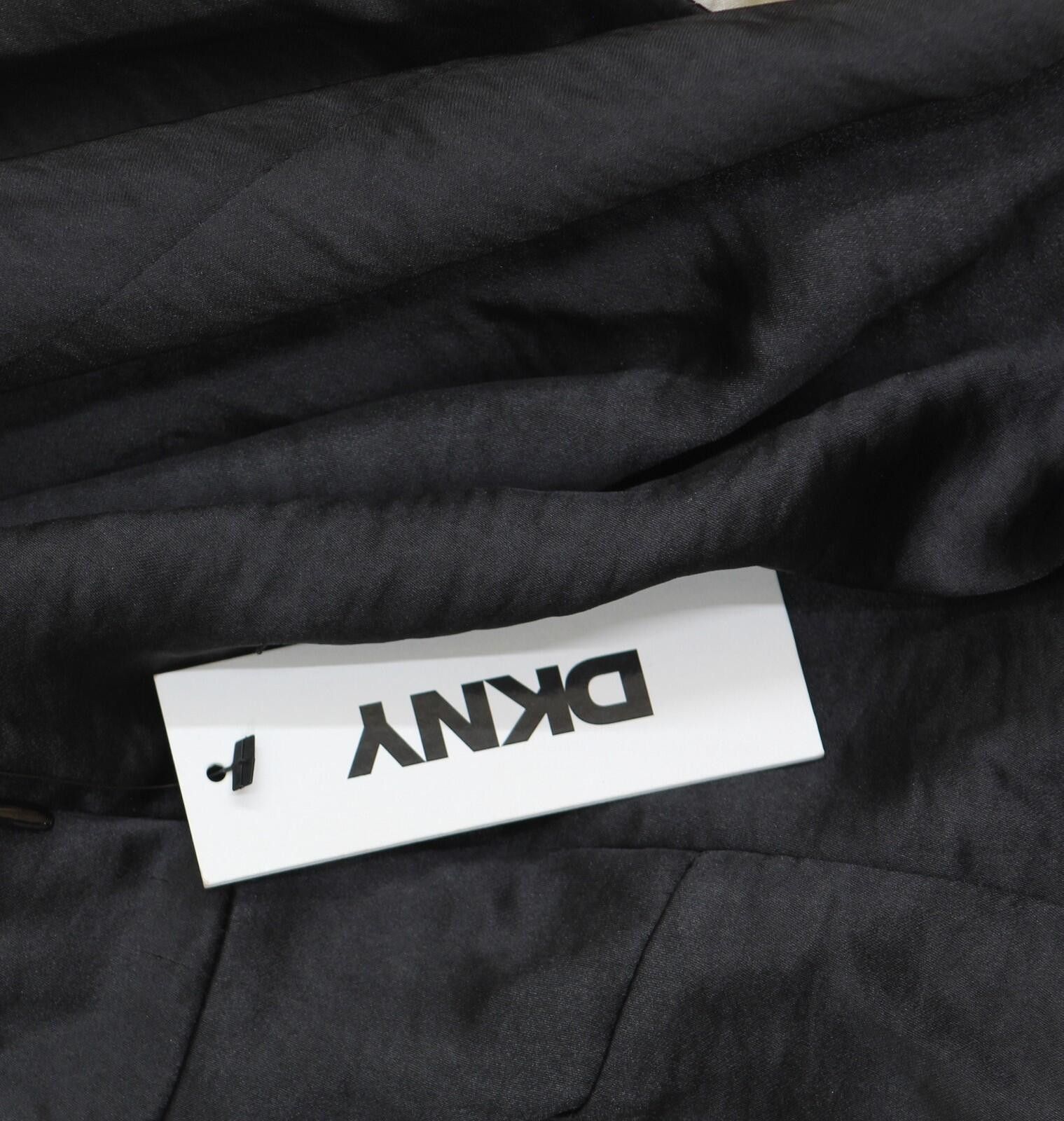 DKNY Dkny Slip V Neck Midi Dress Black / Cloud / Eggshell 16 Size XXL / US 16-18 / IT 52-54 - 4 Thumbnail