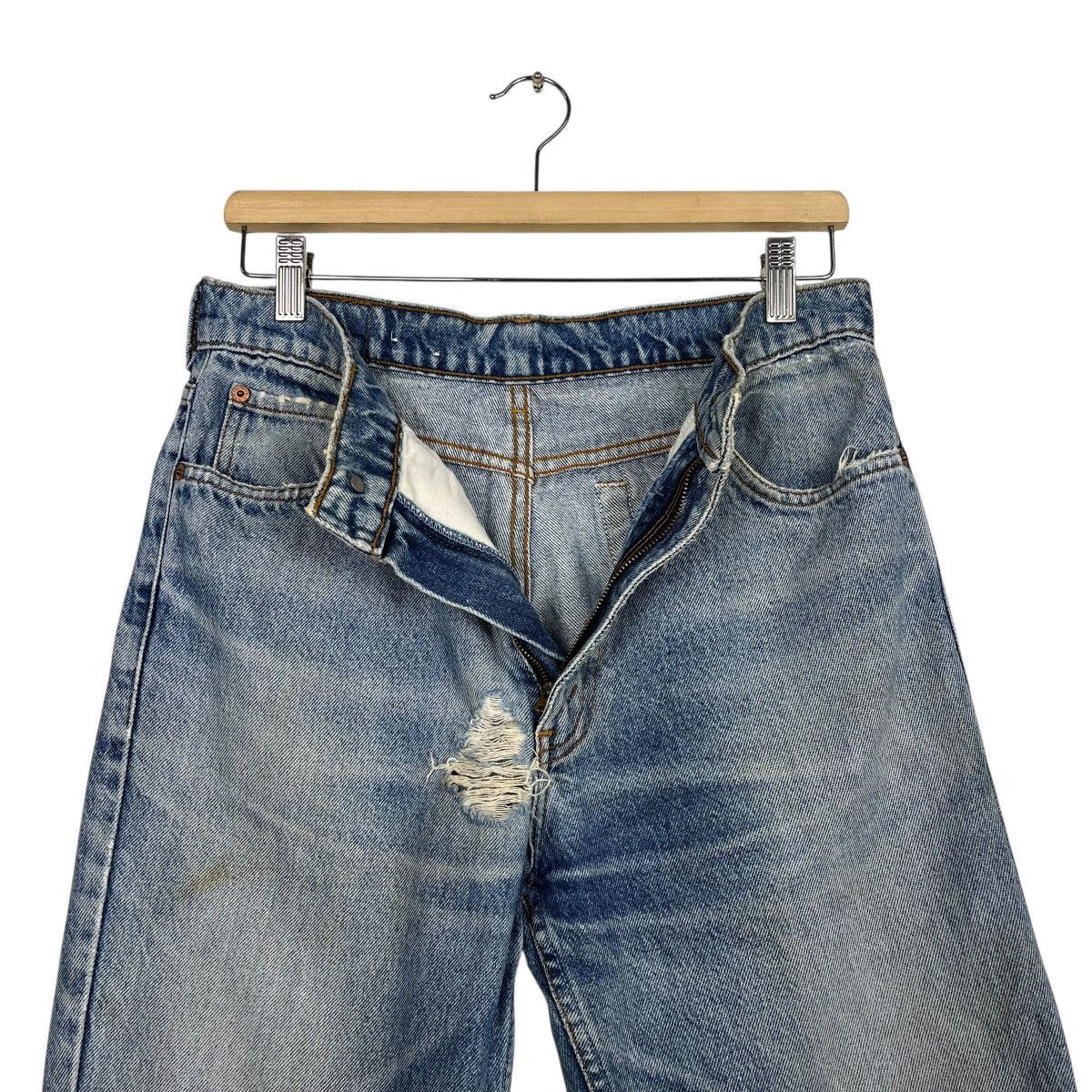 Levi's Vintage Levis Distressed Denim Jeans Size US 30 / EU 46 - 15 Thumbnail