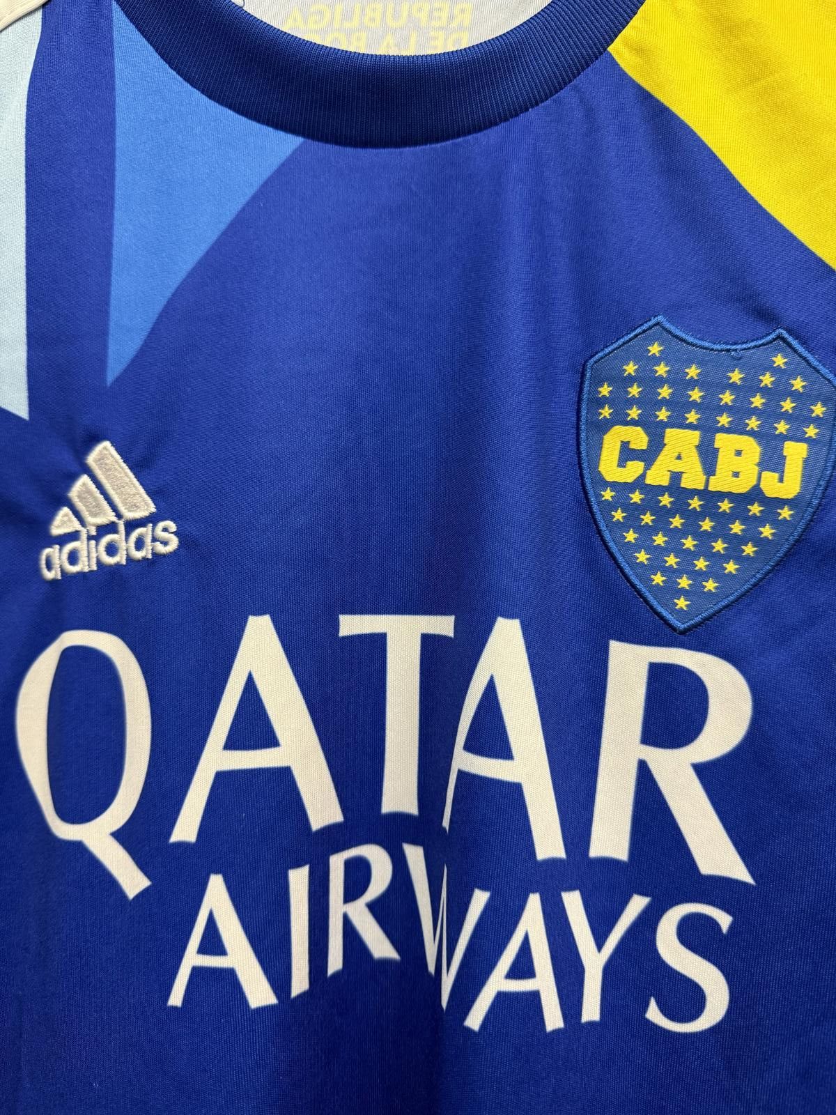 Adidas Adidas Boca Juniors Qatar Airways Football Jersey XS Size US XS / EU 42 / 0 - 3 Thumbnail