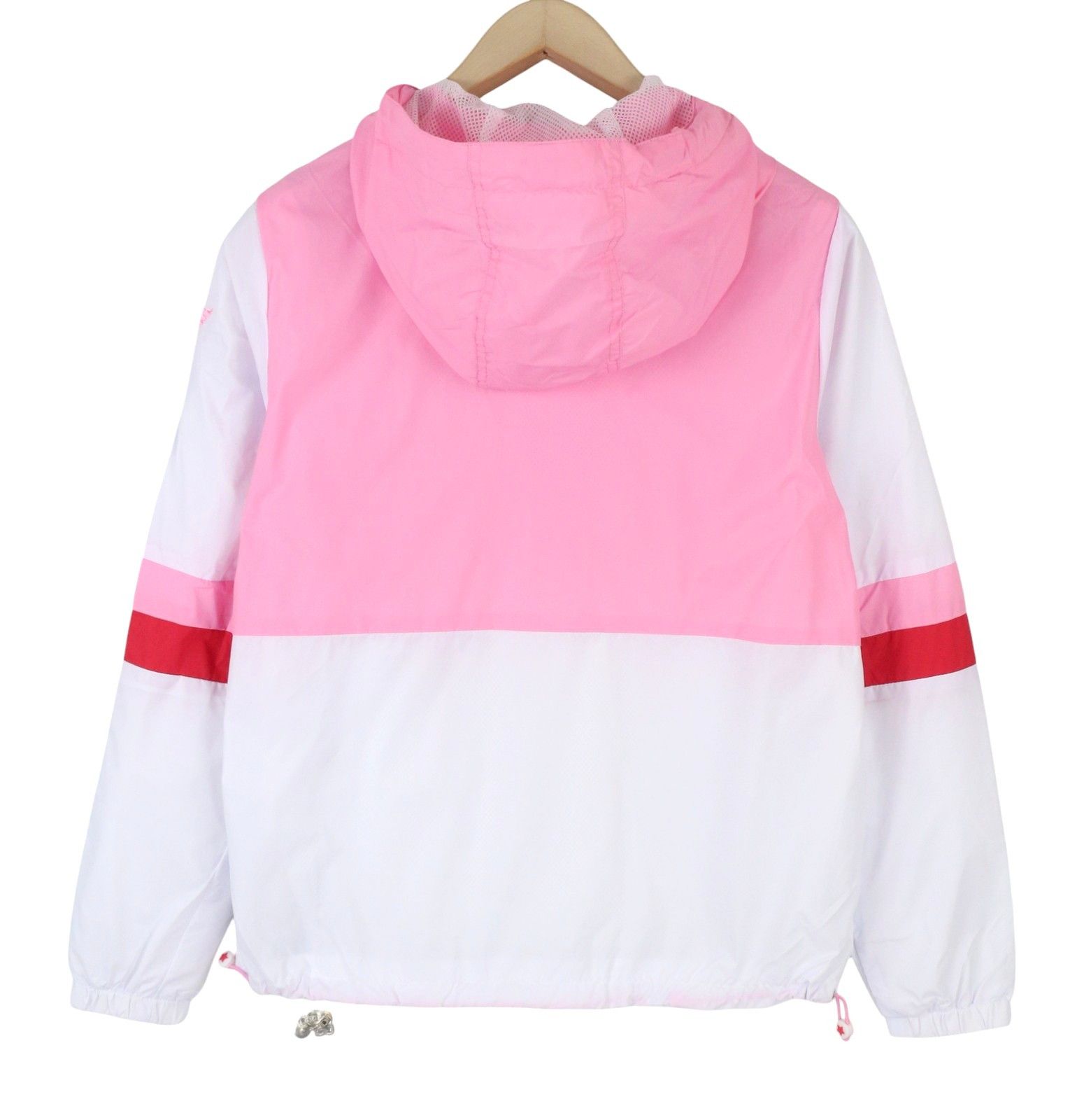 Other S Pink White Mesh Lined Hooded 87988 Size S / US 4 / IT 40 - 2 Thumbnail