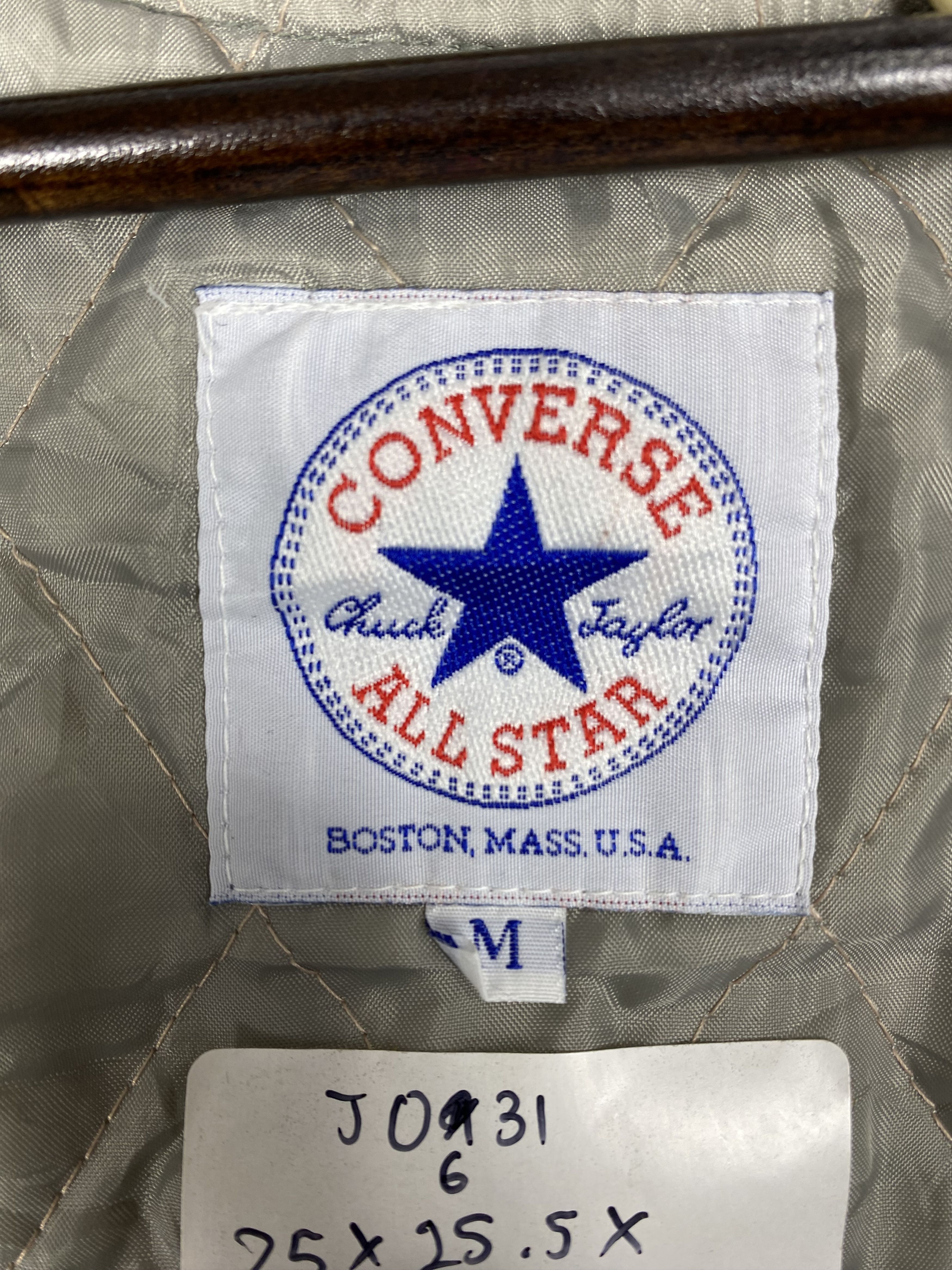 Converse Vintage Converse Quilted Lining Bombers Jacket DJ0631 Size US M / EU 48-50 / 2 - 9 Thumbnail