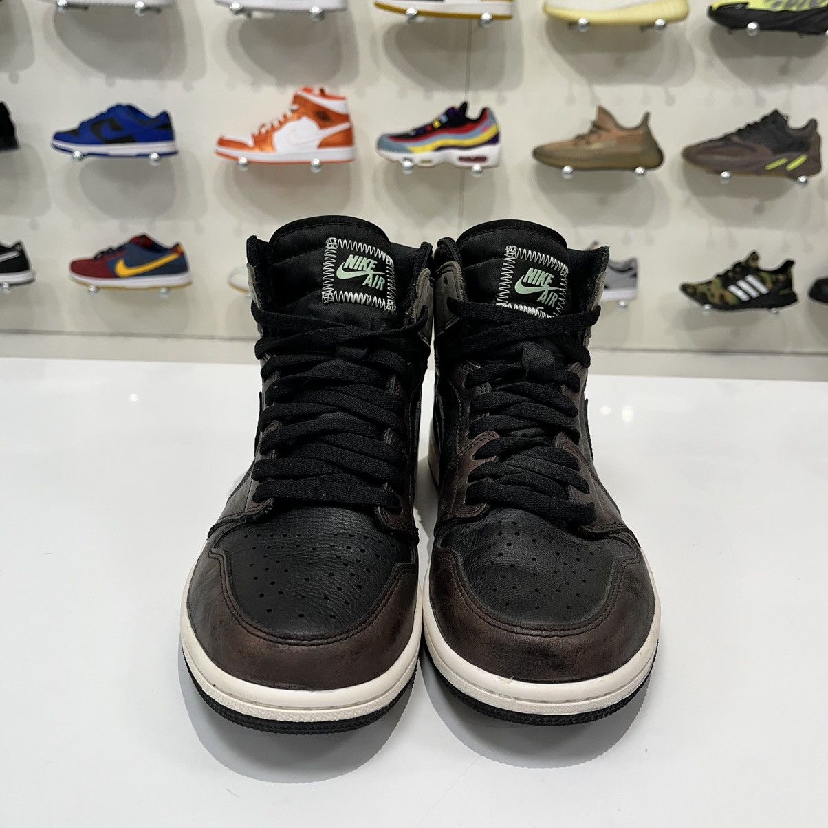 Nike Air Jordan 1 Retro High Light Army Rust Shadow Patina Size US 10 / EU 43 - 8 Thumbnail