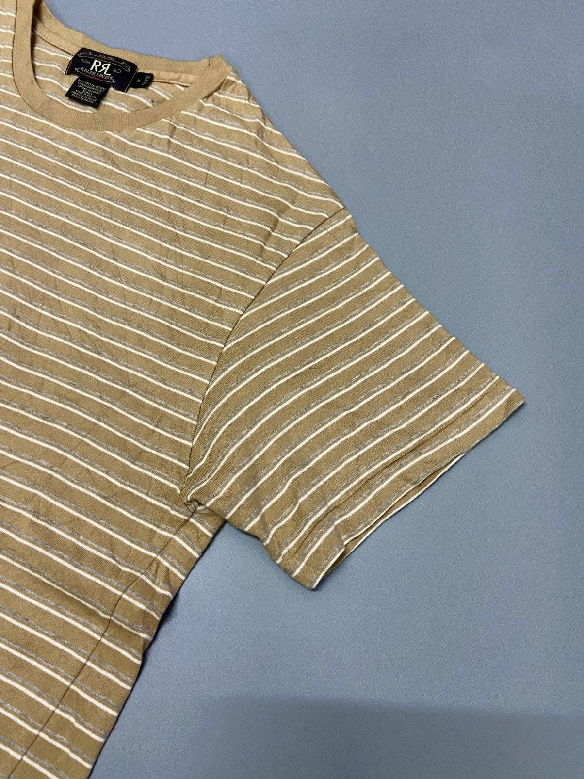 RRL Ralph Lauren RRL RALPH LAUREN STRIPES TEE Size US M / EU 48-50 / 2 - 10 Thumbnail