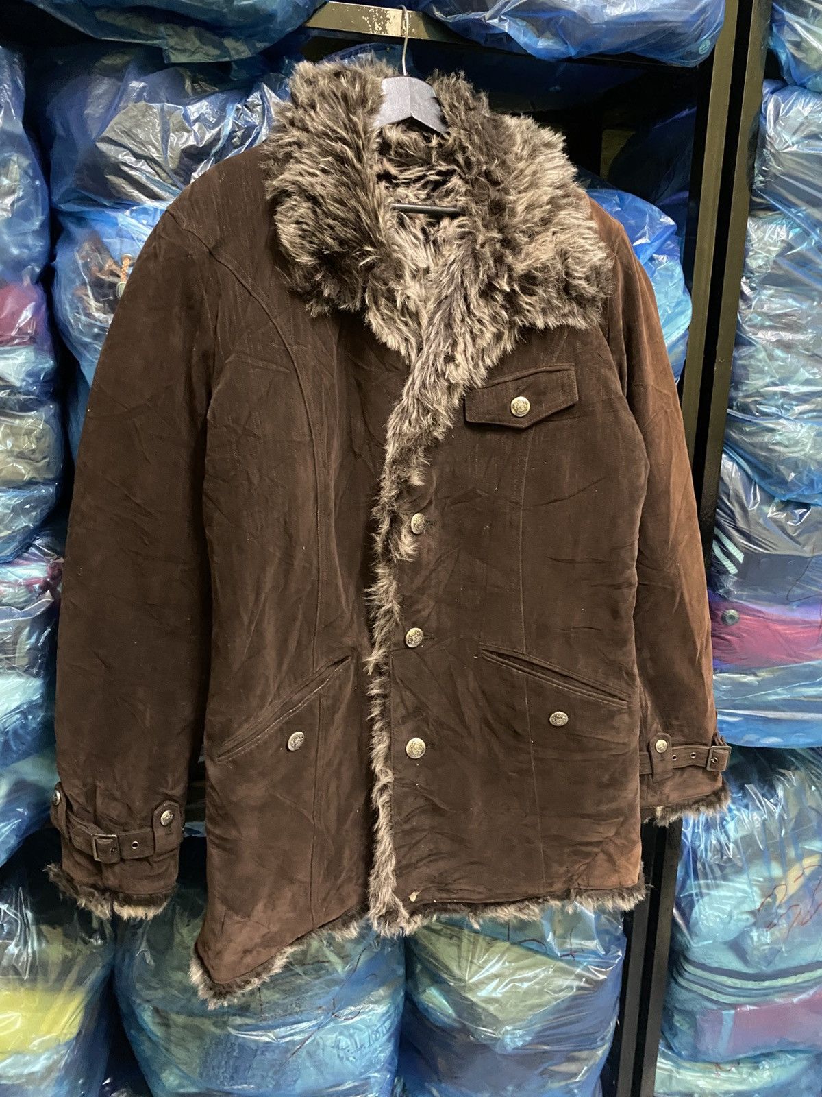 Mossimo VINTAGE MOSSIMO FAUX FUR LINING COAT Size US L / EU 52-54 / 3 - 3 Thumbnail