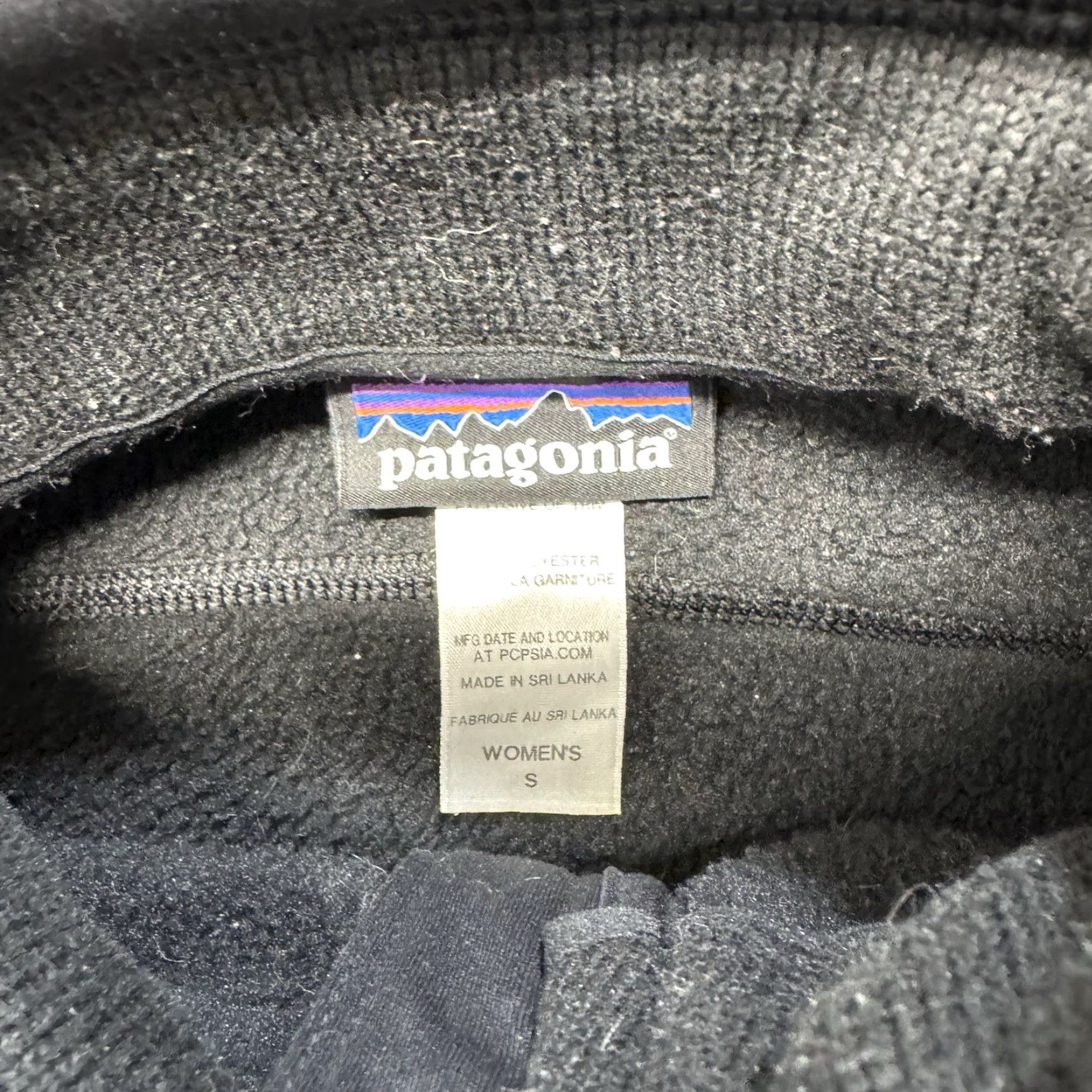 Patagonia Patagonia Better Sweater Vest Women's S Black Zip Vest Outdoor Hiking Lightweight Pockets 25887 Size S / US 4 / IT 40 - 3 Thumbnail