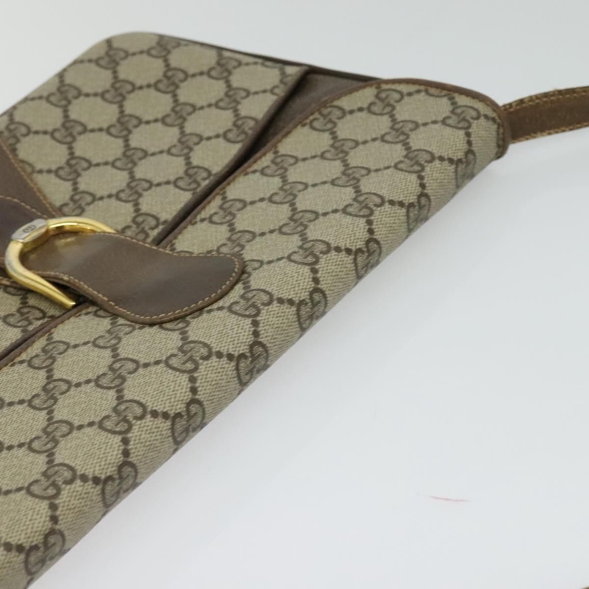 Gucci GUCCI GG Supreme Shoulder Bag Pvc Beige Gold Size ONE SIZE - 6 Thumbnail