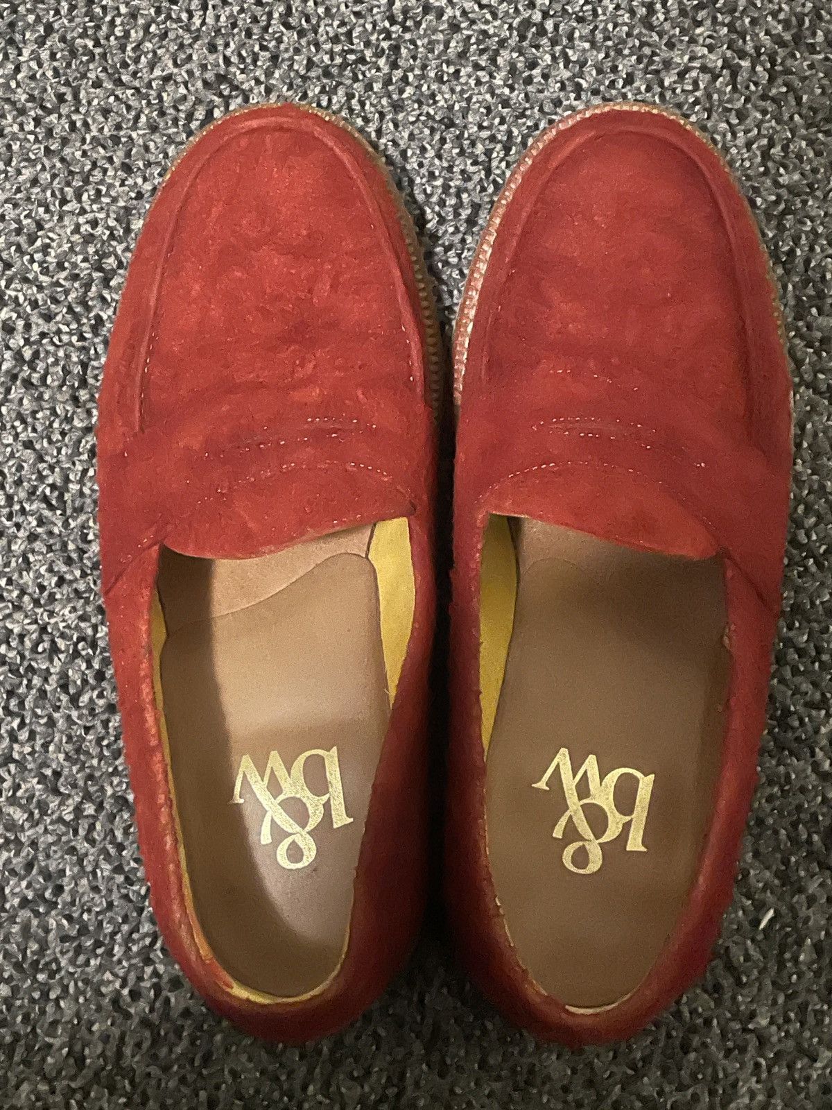 Blackstock & Weber Custom Hand Painted Suede Blackstock & Weber Loafer Size US 9.5 / EU 42-43 - 5 Thumbnail