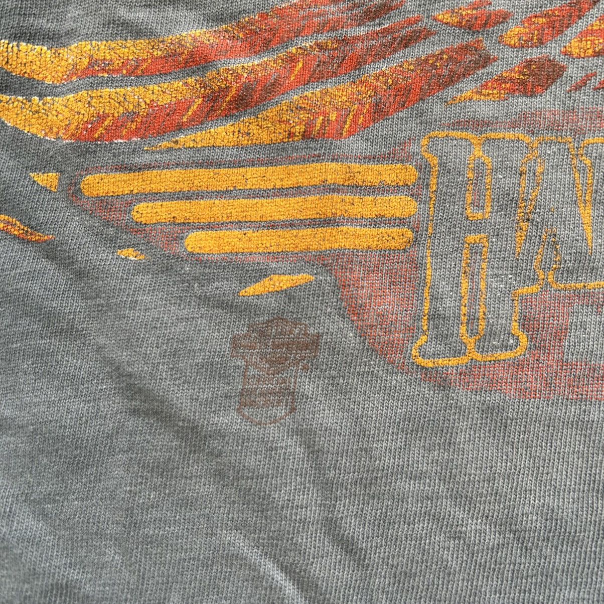 Harley Davidson Vintage 80s Harley Davidson For Bikers Only Eagle Shirt Size US L / EU 52-54 / 3 - 4 Thumbnail