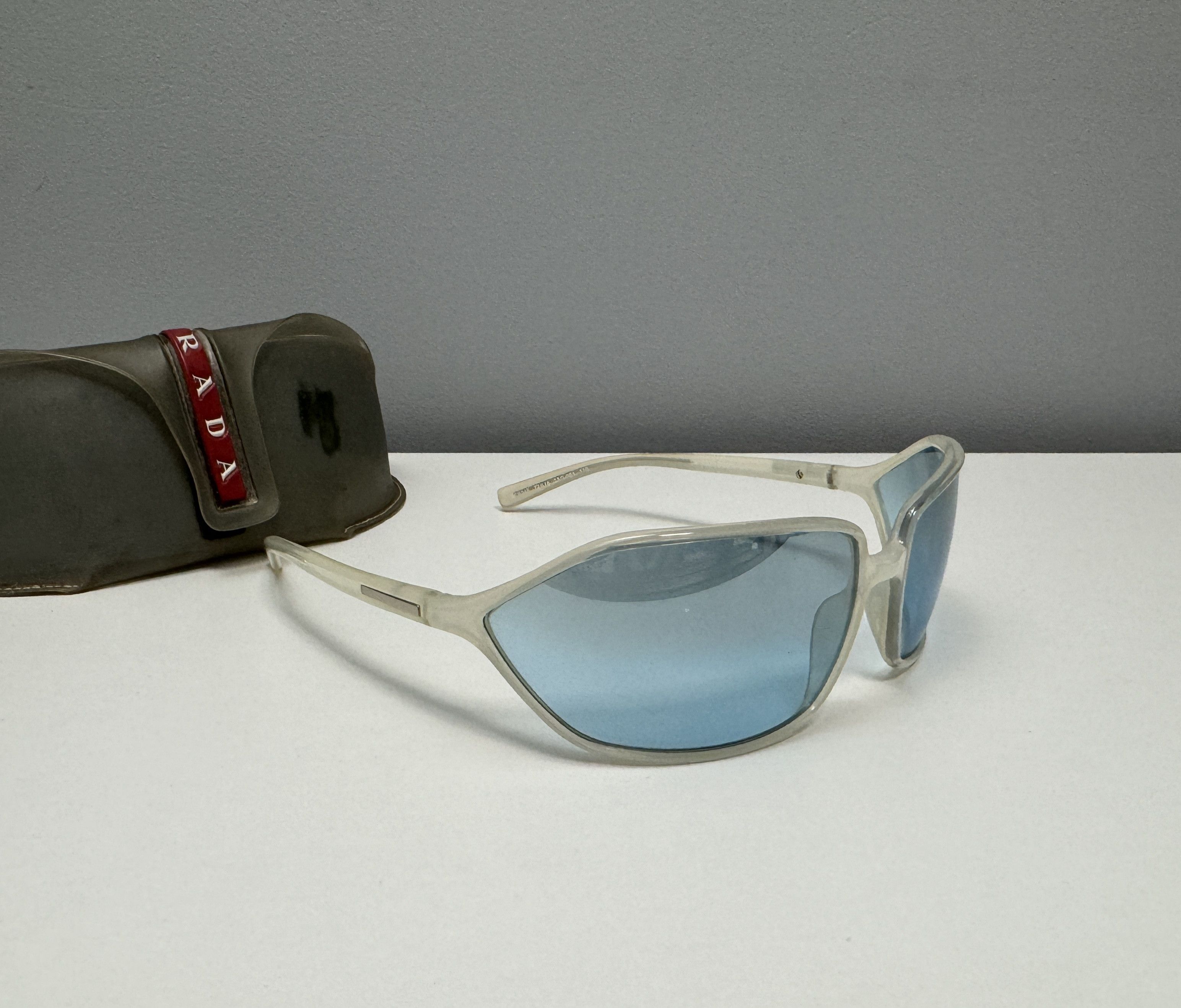 Prada 2000s Prada Sport Sunglasses Vintage Linea Rossa SPS 01G Y2K