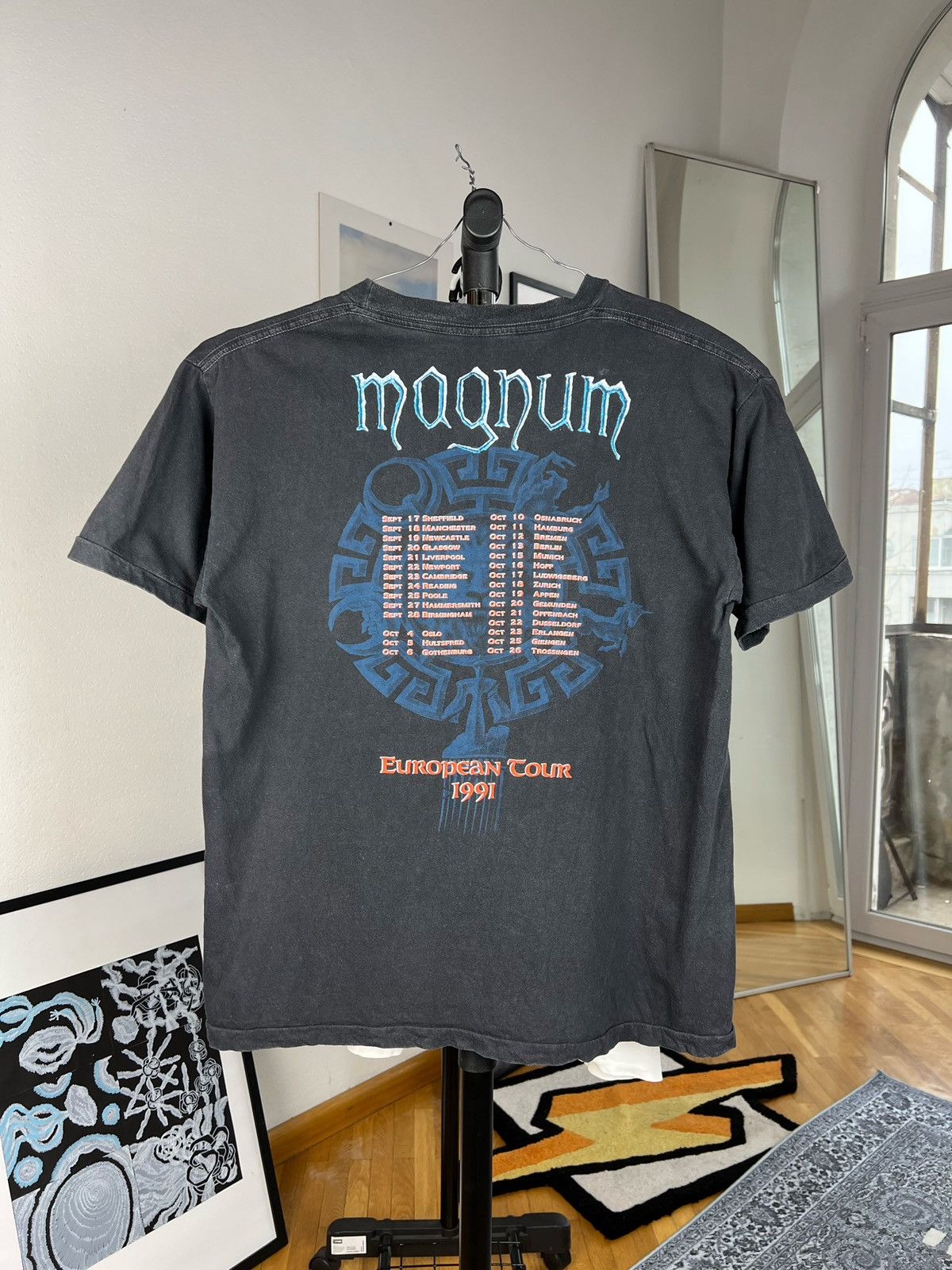 Band Tees × Vintage Vintage Magnum rock band tee tour tShirt (whitesnake krokus) Size US L / EU 52-54 / 3 - 2 Thumbnail