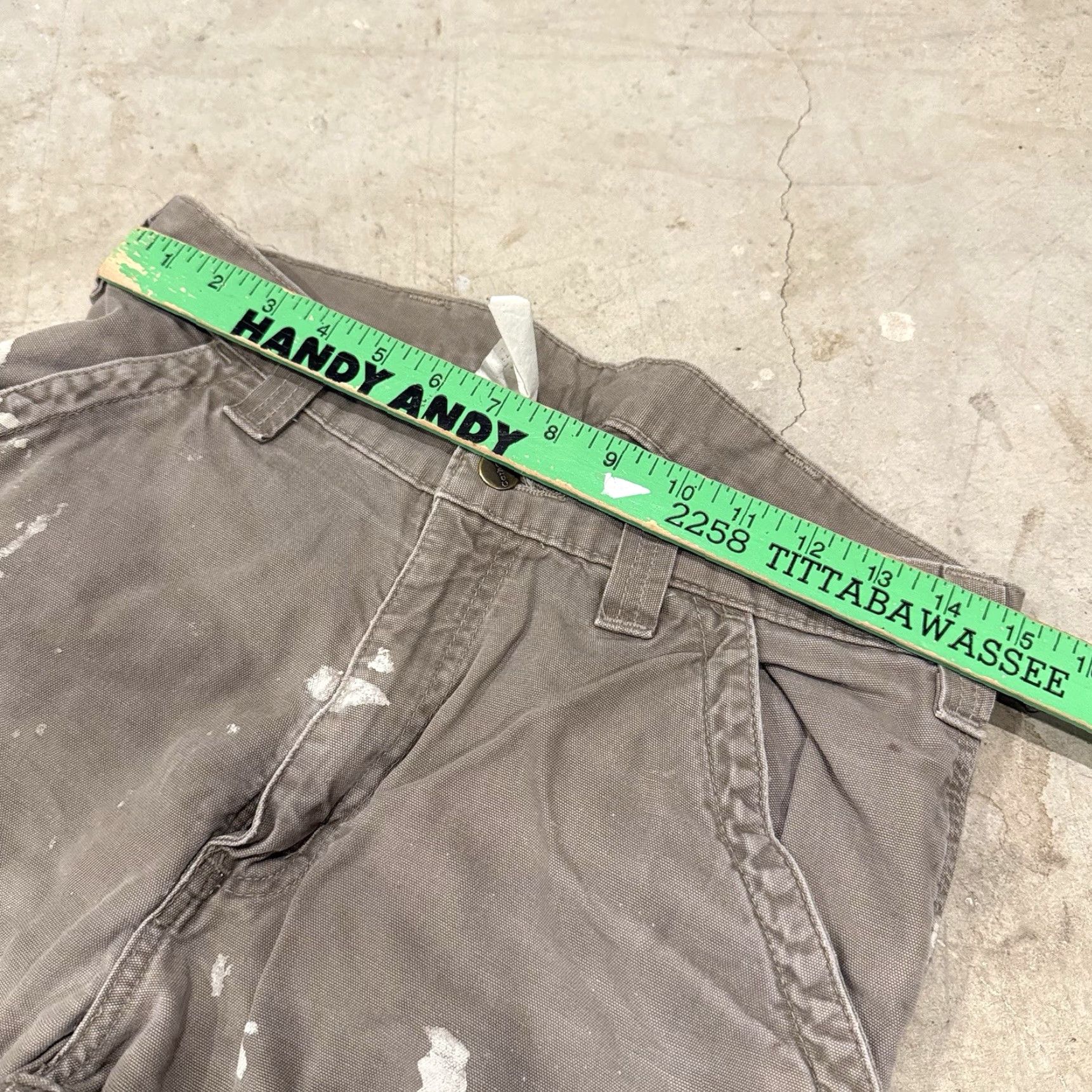 Carhartt VINTAGE Carhartt Cargo PAINTER Pants Mens 30x29 Brown THRASHED Size US 30 / EU 46 - 6 Thumbnail