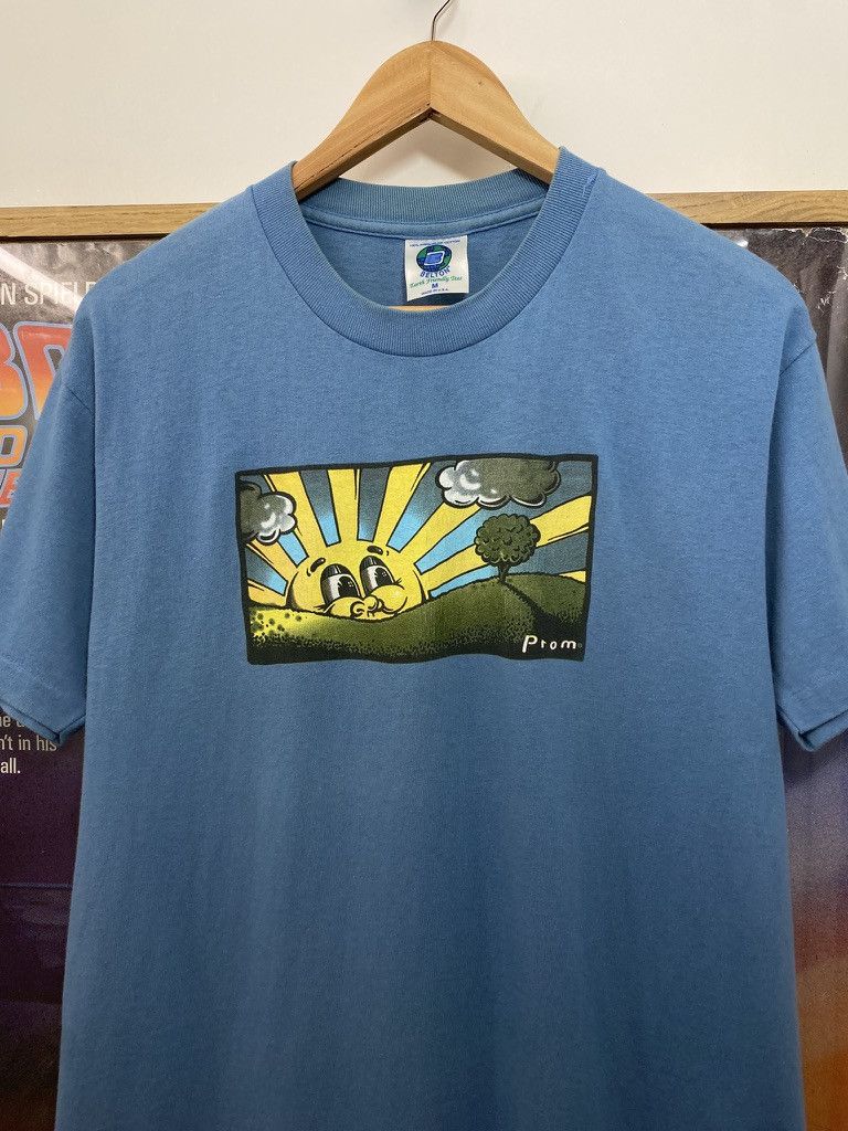 Vintage 90s Vintage Prom Skateboards Landscape Box Logo T Shirt Size US M / EU 48-50 / 2 - 4 Thumbnail
