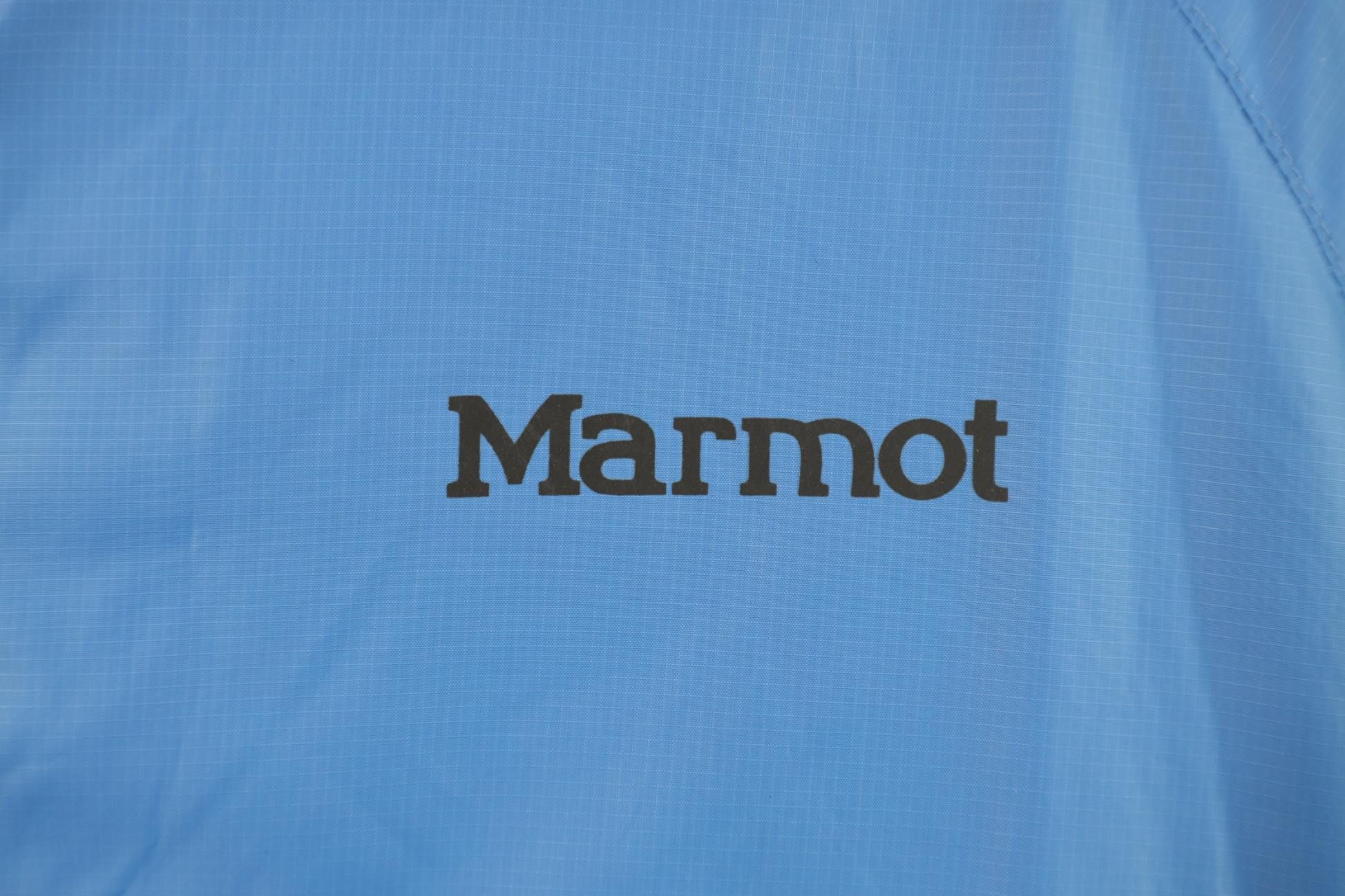 Marmot Vintage Marmot Fleece Lined Windbreaker Jacket Blue Size L / US 10 / IT 46 - 4 Thumbnail