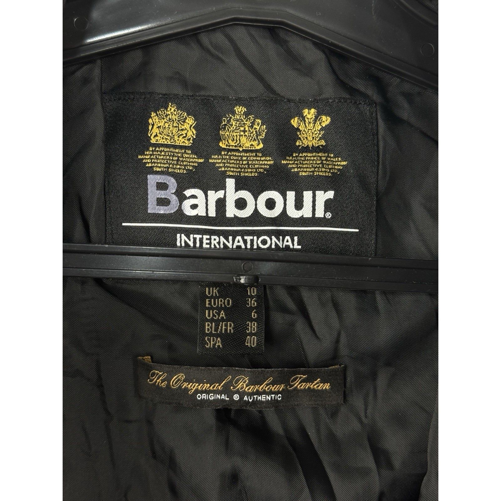 Barbour Barbour International Woman Leather Jacket Biker Belted Blac Size M / US 6-8 / IT 42-44 - 8 Thumbnail