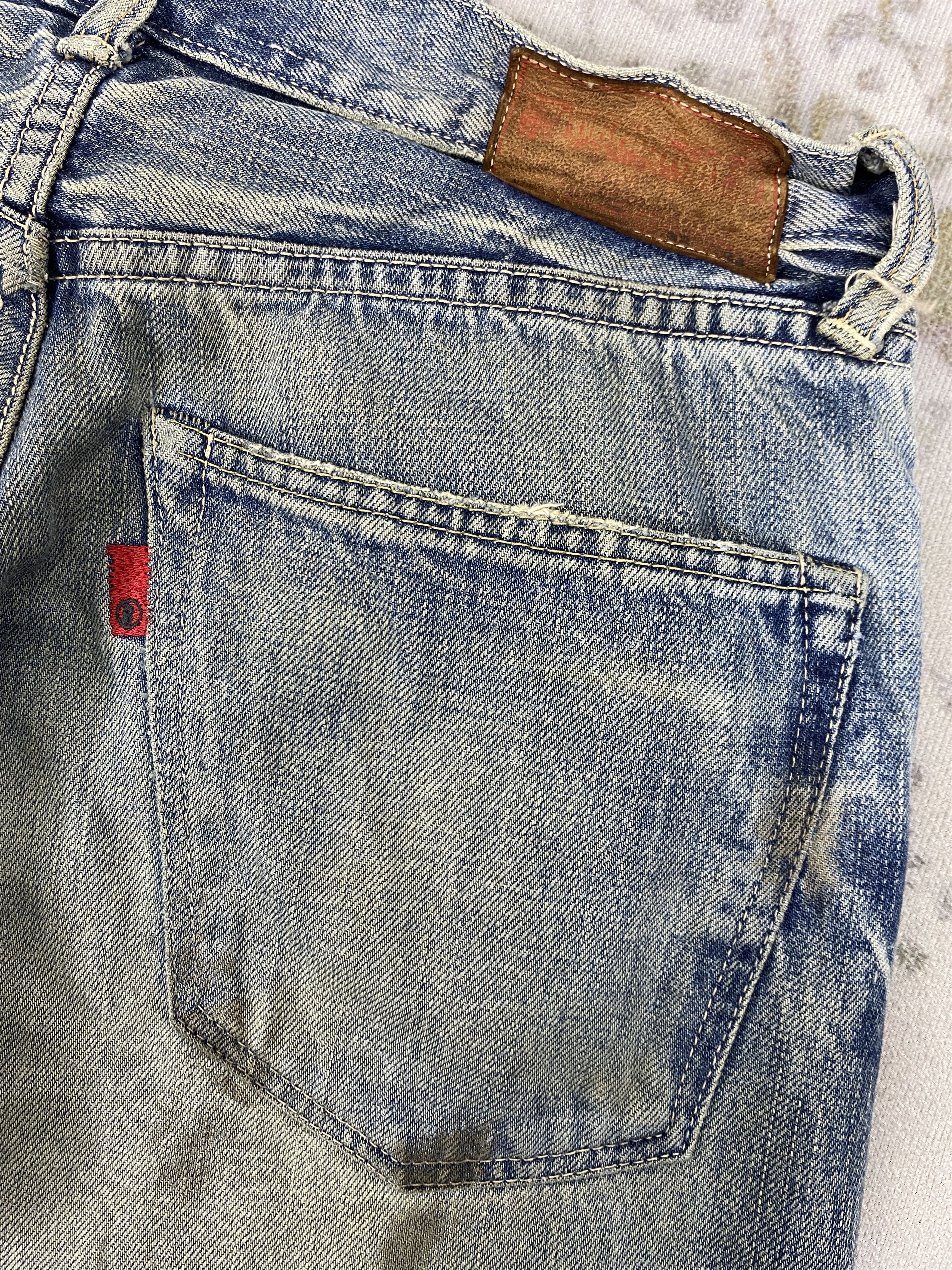 Japanese Brand Vintage Japanese Fob Factory Jeans 31x35 Denim- JN3528 Size US 31 - 12 Thumbnail