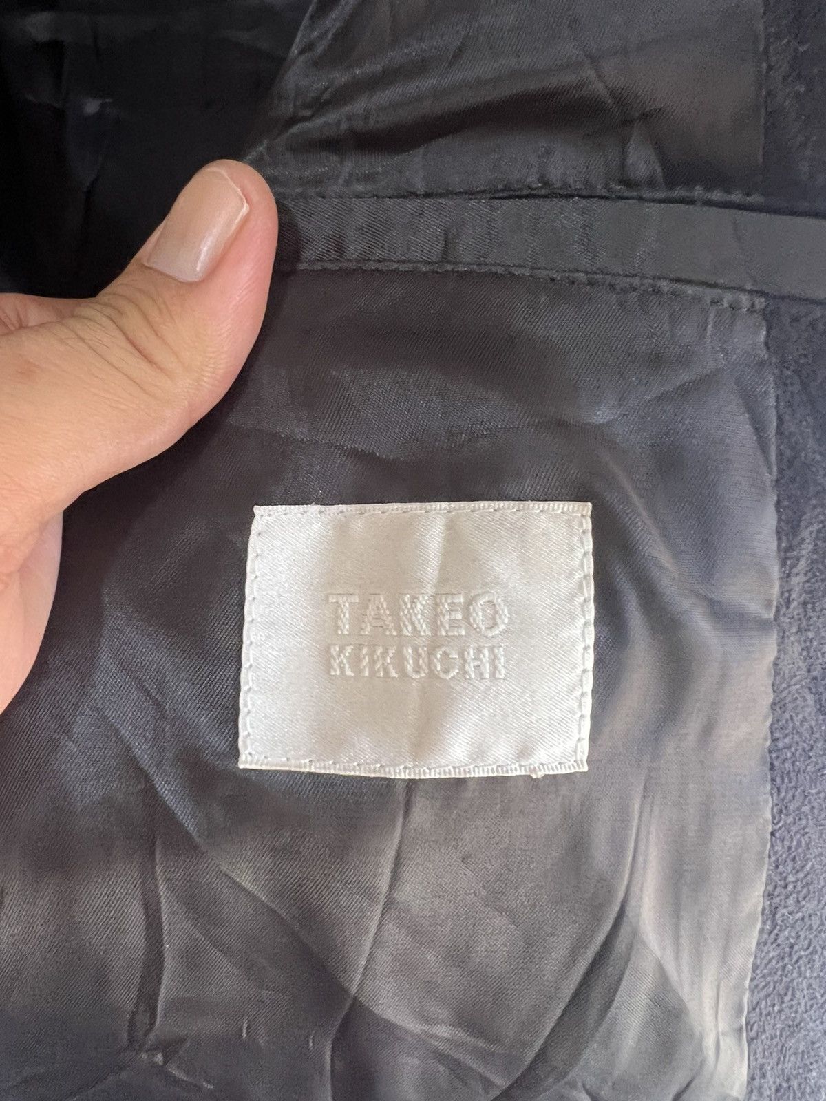 Takeo Kikuchi 🔥Vintage Takeo Kikuchi Suede Button Jacket Size US S / EU 44-46 / 1 - 13 Thumbnail
