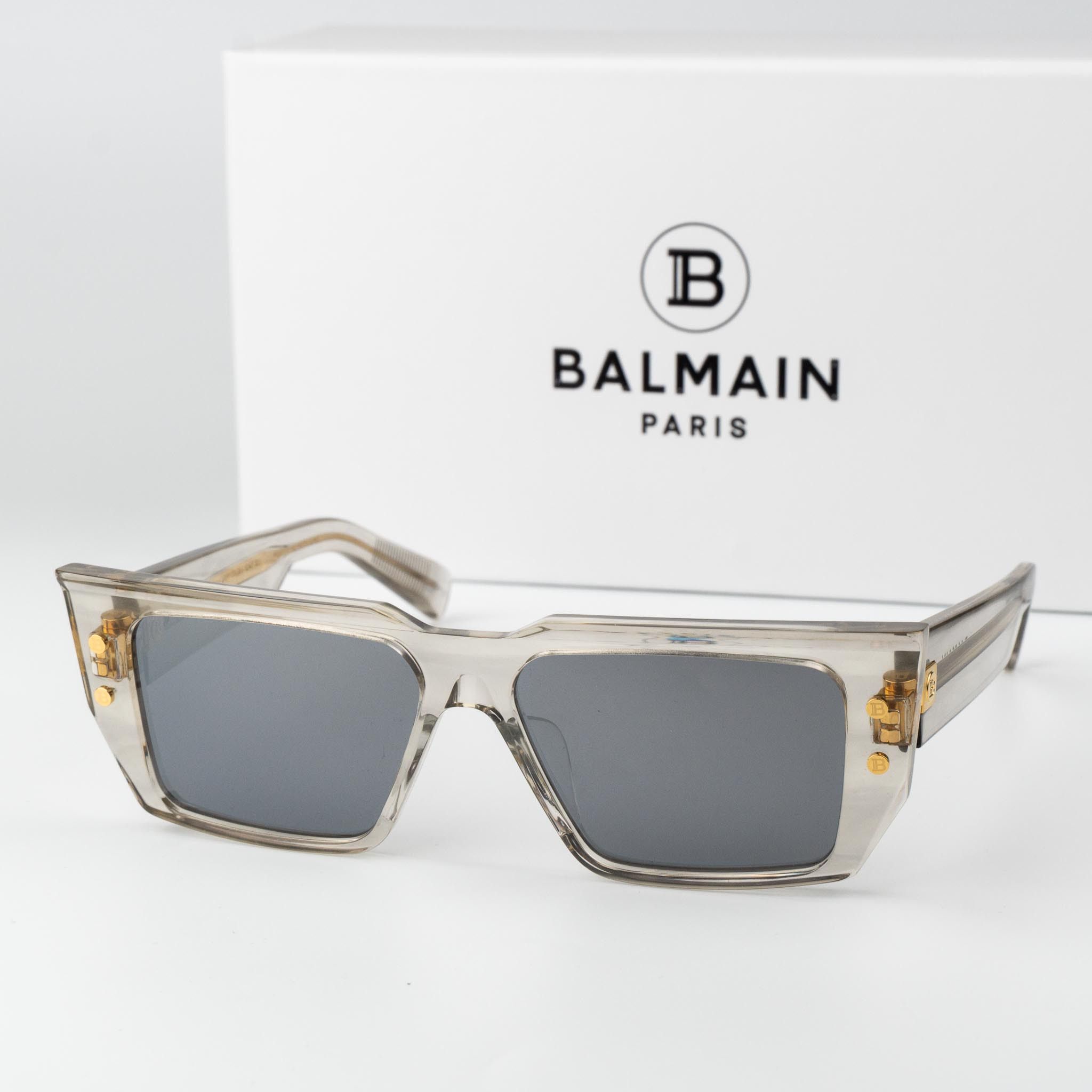 Balmain Balmain Men Sunglasses Titanium B-VI BPS-121B-54 Size ONE SIZE - 1 Thumbnail