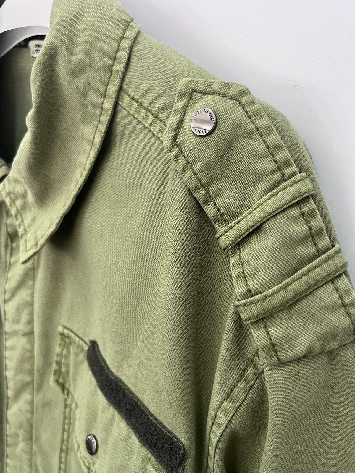 Zara 🔥M-65 🔥 Zara Basic Z1975 Denim Field Jacket - M Size US M / EU 48-50 / 2 - 6 Thumbnail