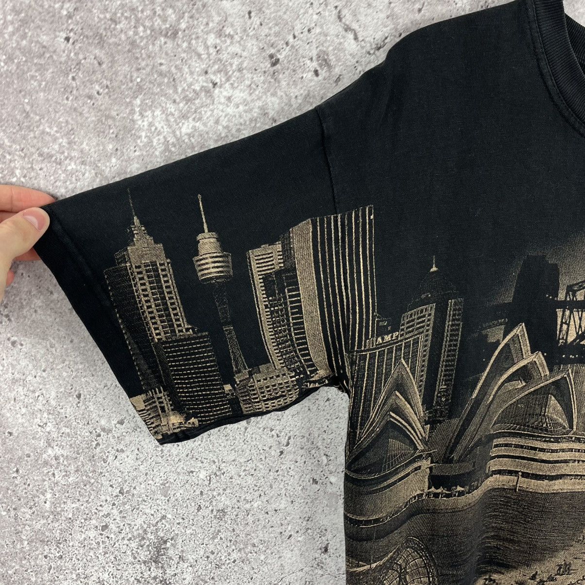 Other Vtg 90s Planet Earth T-Shirt Sydney Full Print Logo Size S Size US S / EU 44-46 / 1 - 3 Thumbnail