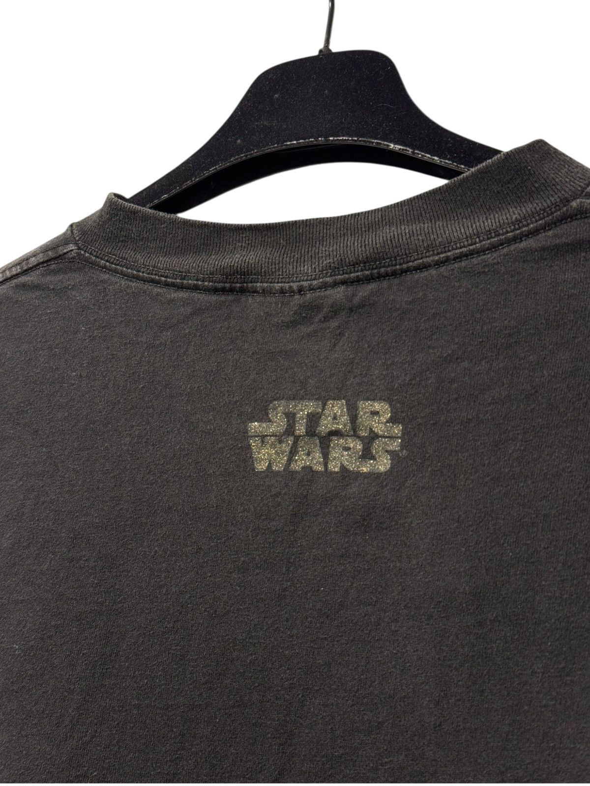 Star Wars *RARE* 1993 STAR WARS DARTH VADER FADED BLACK LUCASFILM TEE Size US XL / EU 56 / 4 - 12 Thumbnail