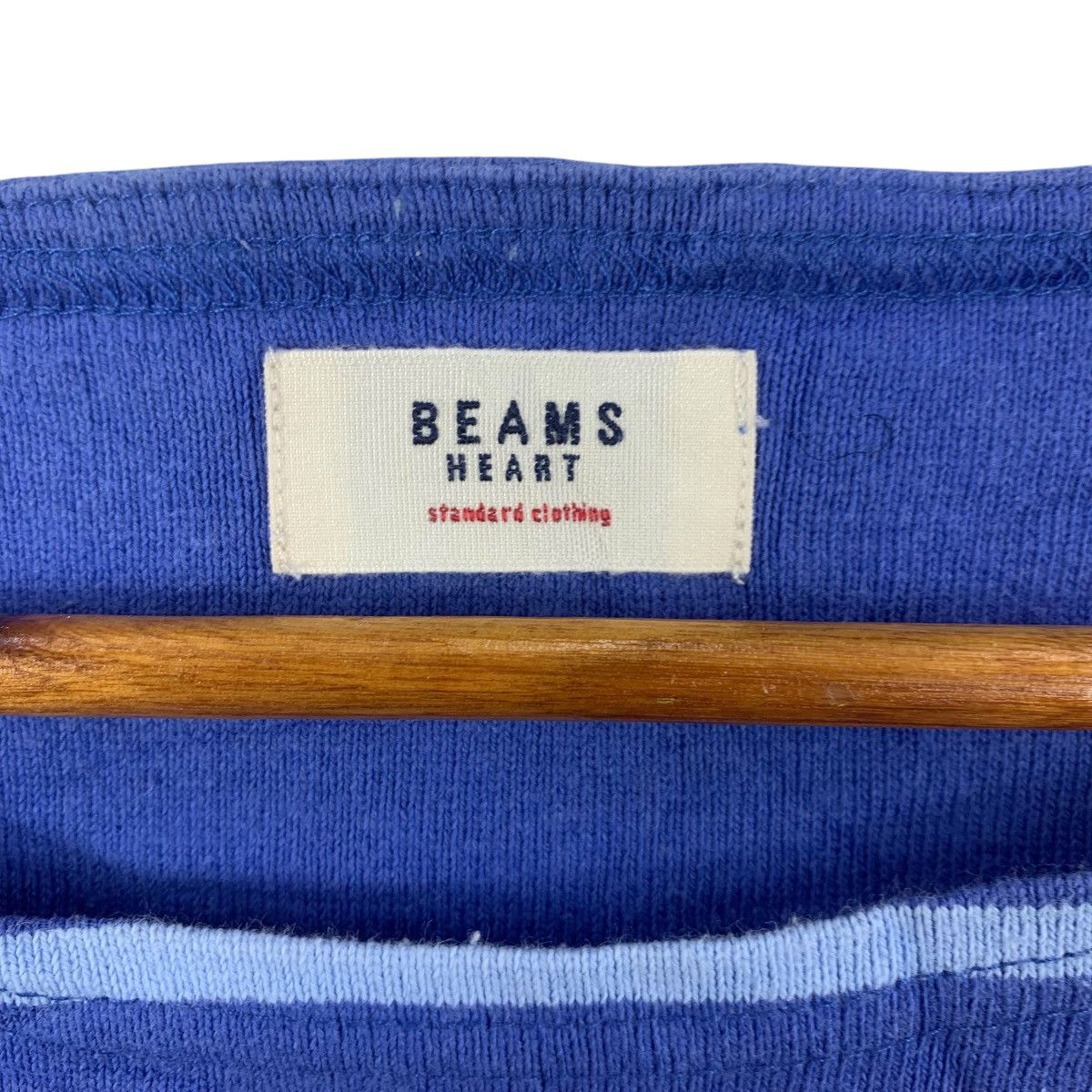 Beams Plus BEAMS PLUS HEART Japan Oversized Striped Baggy Tee Shirt Size XXL / US 16-18 / IT 52-54 - 5 Thumbnail