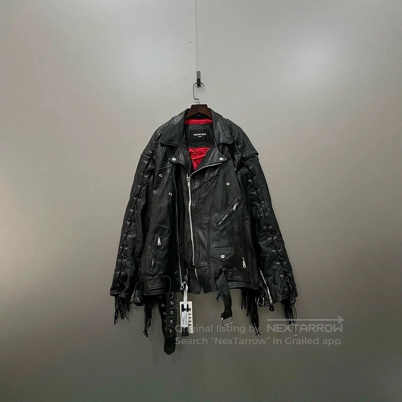Balenciaga balenciaga multi-chain leather jacket size 44. Size US S / EU 44-46 / 1 - 1 Thumbnail