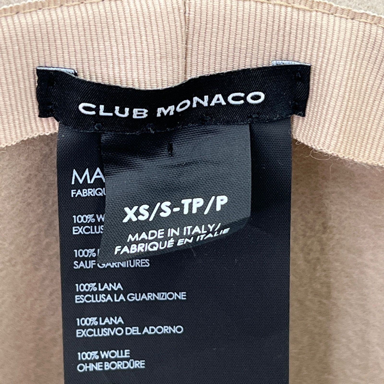 Club Monaco Club Monaco Millennie Wool Hat Ivory Biege Size ONE SIZE - 3 Thumbnail