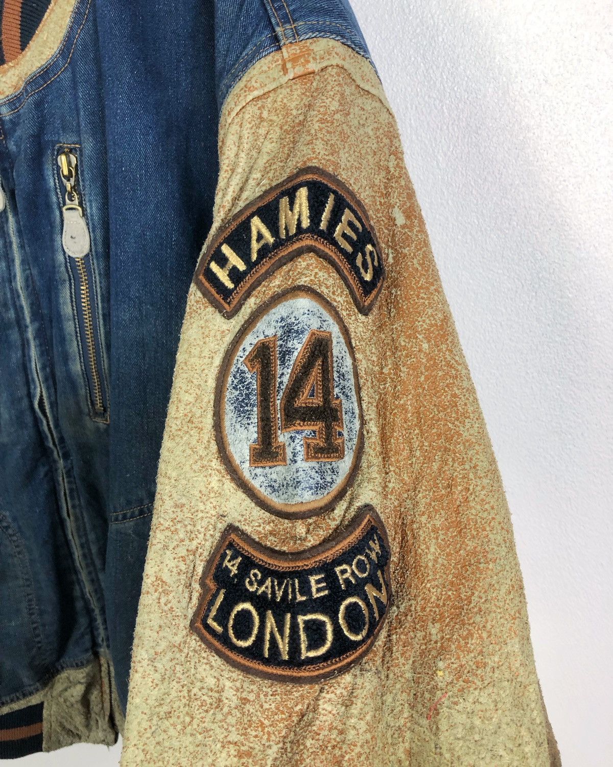 Hardy Amies × Vintage Rare Vintage Hardy Amies London Bombers Jacket Size US XL / EU 56 / 4 - 8 Thumbnail
