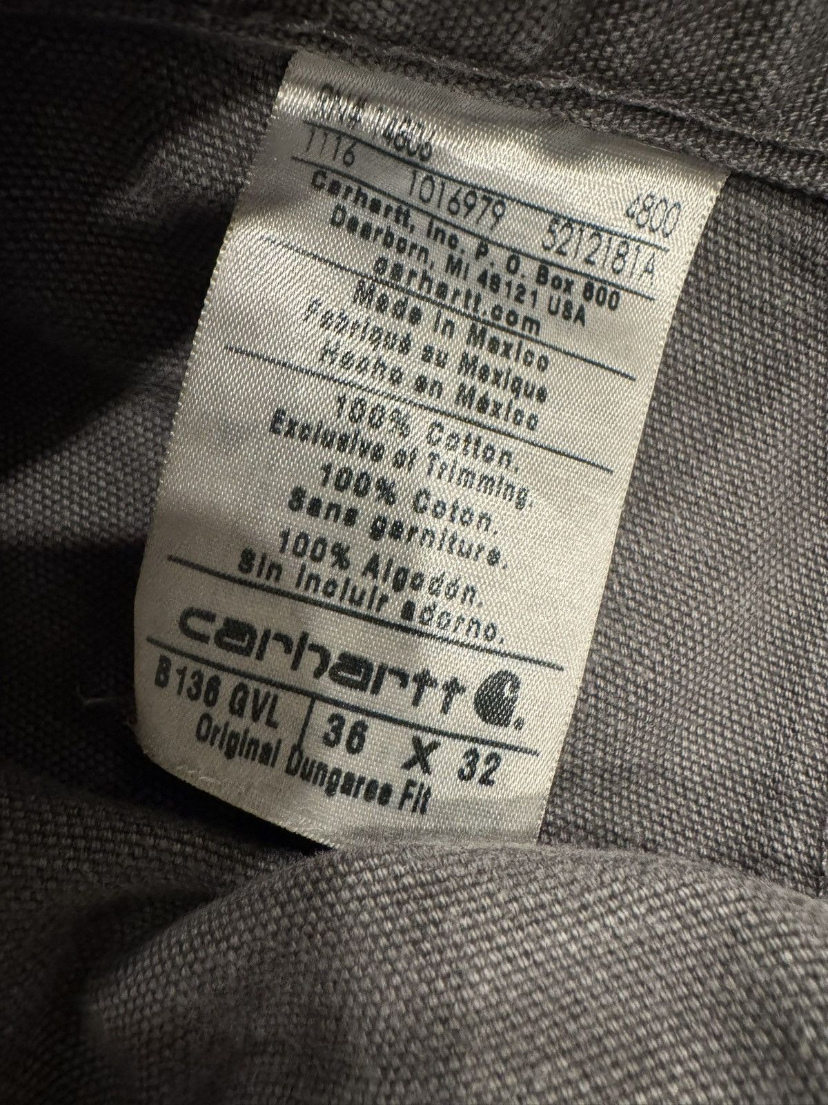 Carhartt Carhartt Work Pants Size US 30 / EU 46 - 5 Thumbnail