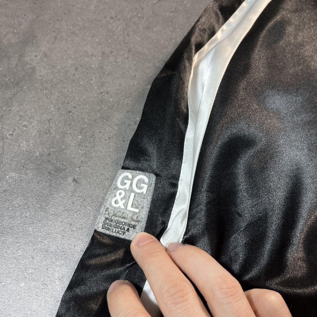 Japanese Brand George Gina Lucy Vintage GGL Kipling Zip Bomber Jacket Bag Size US S / EU 44-46 / 1 - 15 Thumbnail