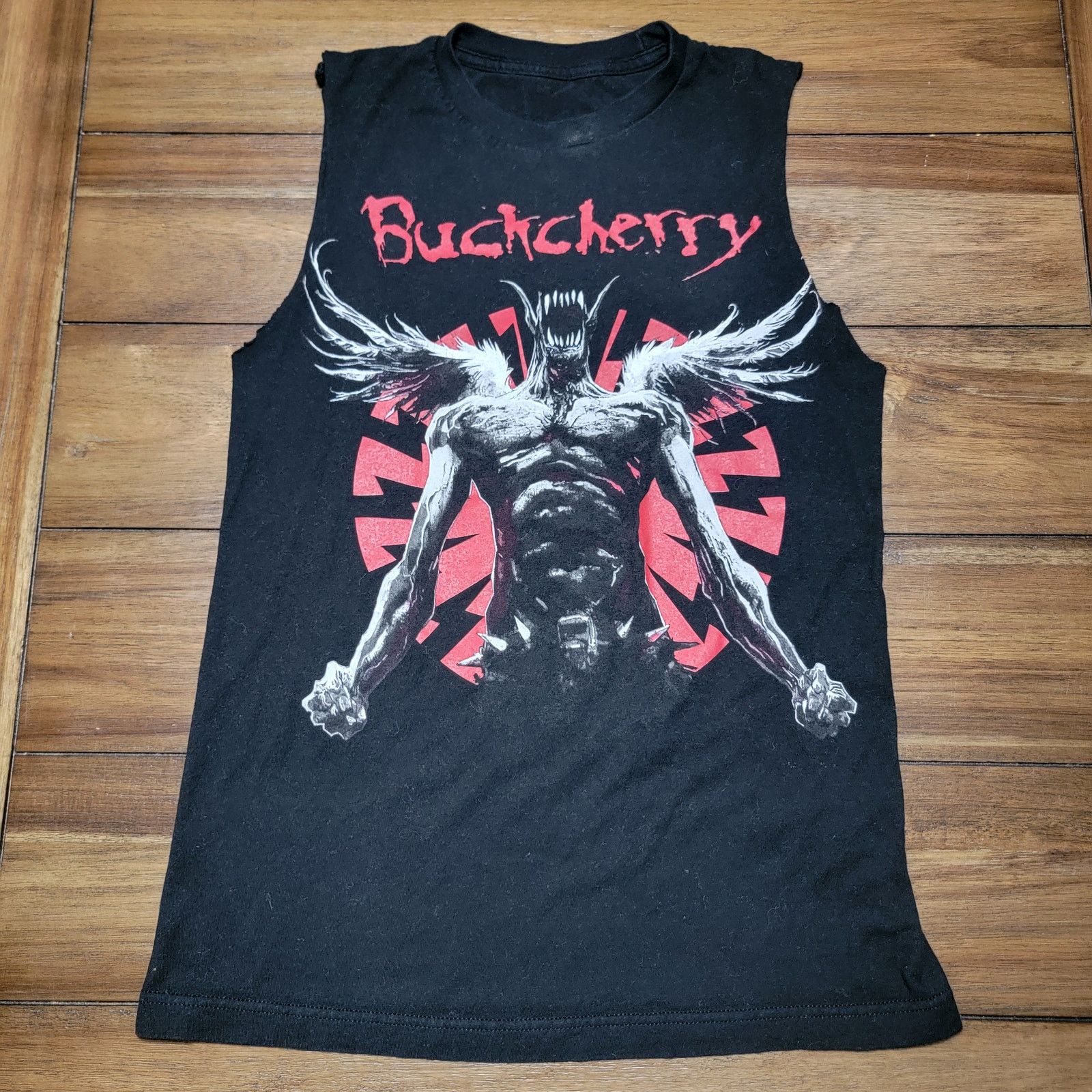 Other Buckcherry Black Cut Tank Top "Tour 21/22" - Size Small Size US S / EU 44-46 / 1 - 1 Thumbnail