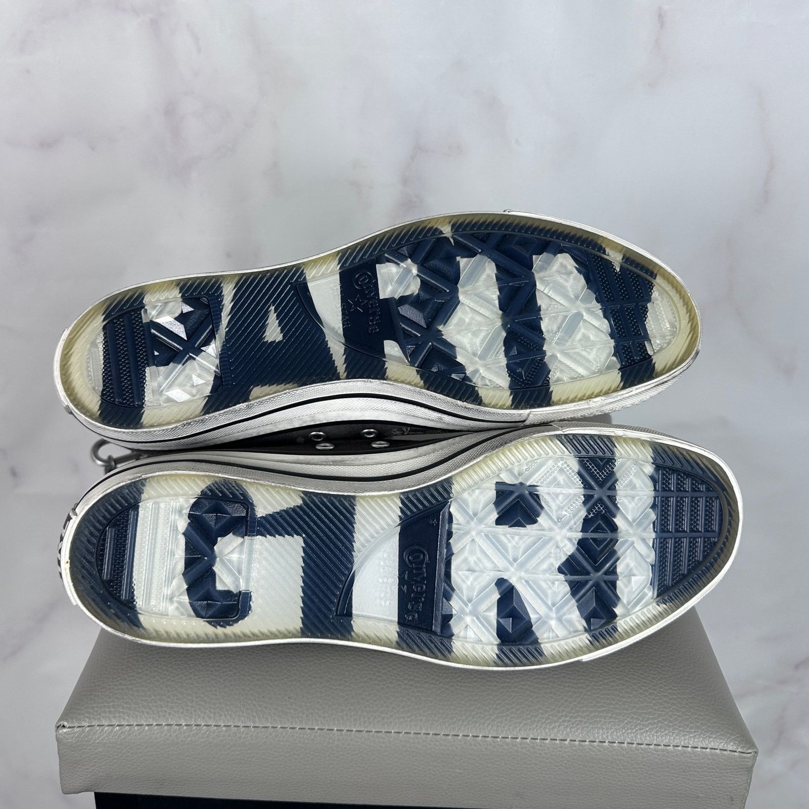 Converse Charli XCX Party Girl Distressed Chuck Taylor Grey Size US 10 / EU 43 - 12 Thumbnail