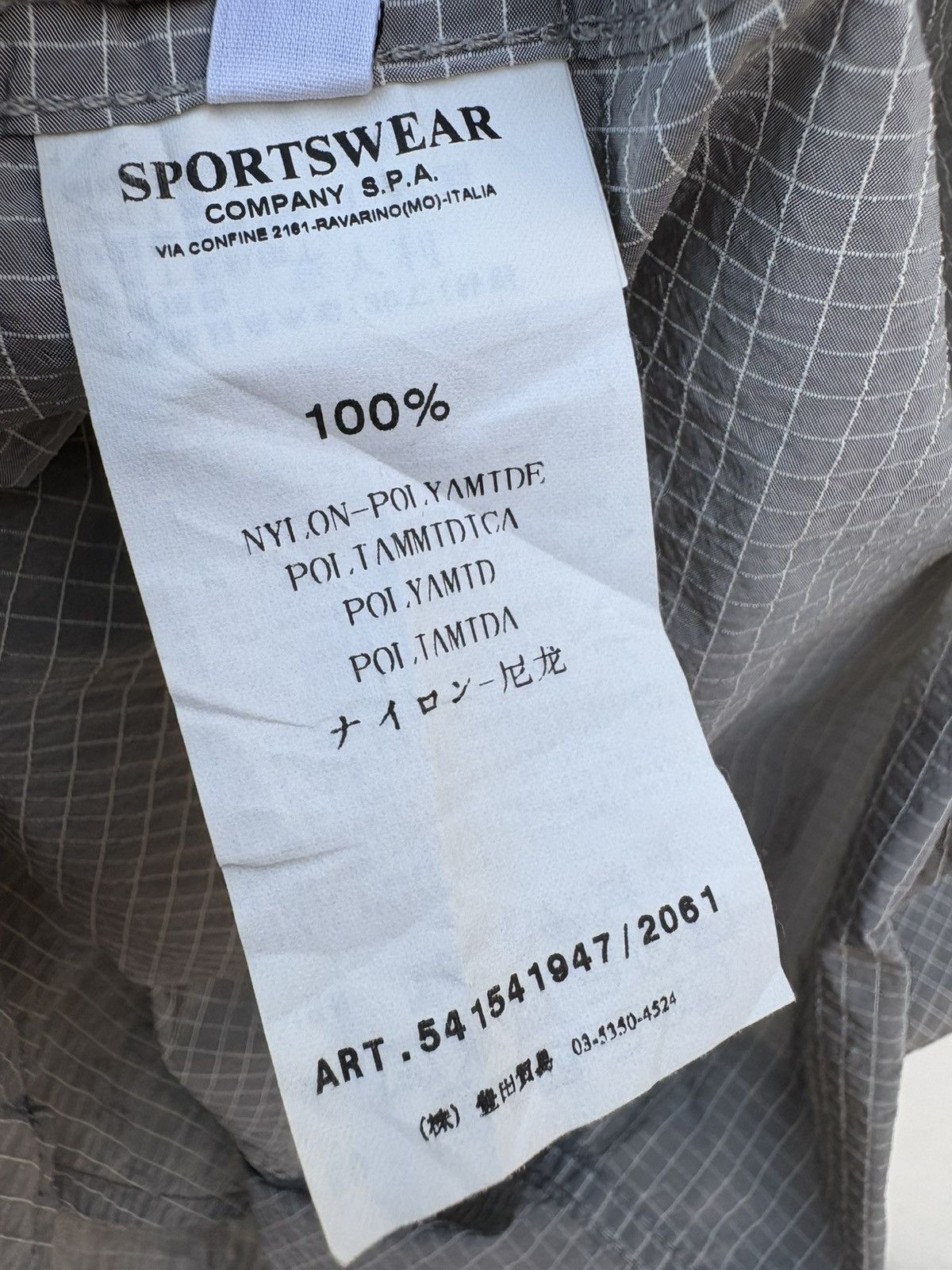Stone Island Stone Island Nylon Check Jacket Without Patch Size US M / EU 48-50 / 2 - 15 Thumbnail