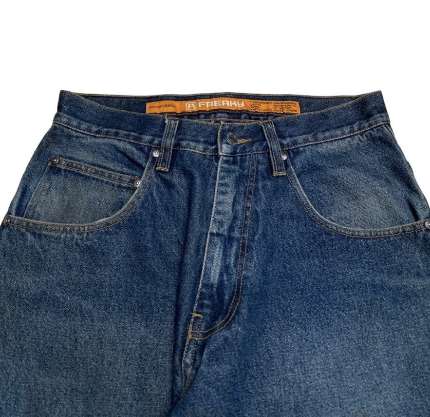 Vintage Rare Design Vintage Brand Freaky Baggy Jeans 2000s Size US 30 / EU 46 - 4 Thumbnail