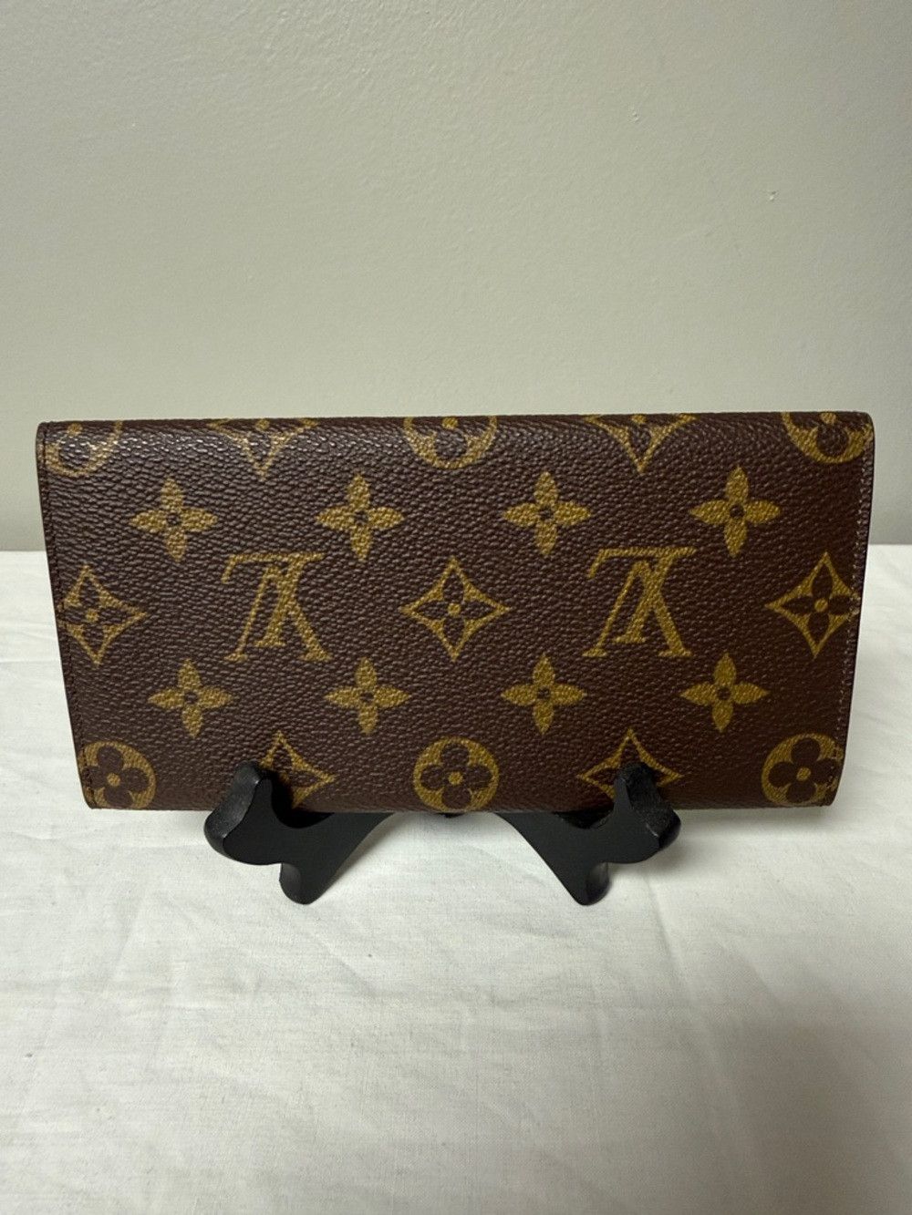 Louis Vuitton Louis Vuitton Monogram Porte Yen 3 Cartes Long Wallet Franc Size ONE SIZE - 5 Thumbnail