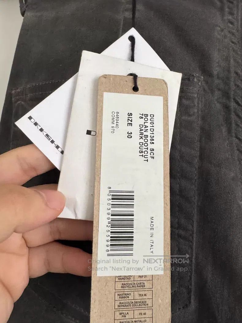 Rick Owens RICK OWENS Washed Color Bell-Bottom Pants Size 30" / US 8 / IT 44 - 4 Thumbnail