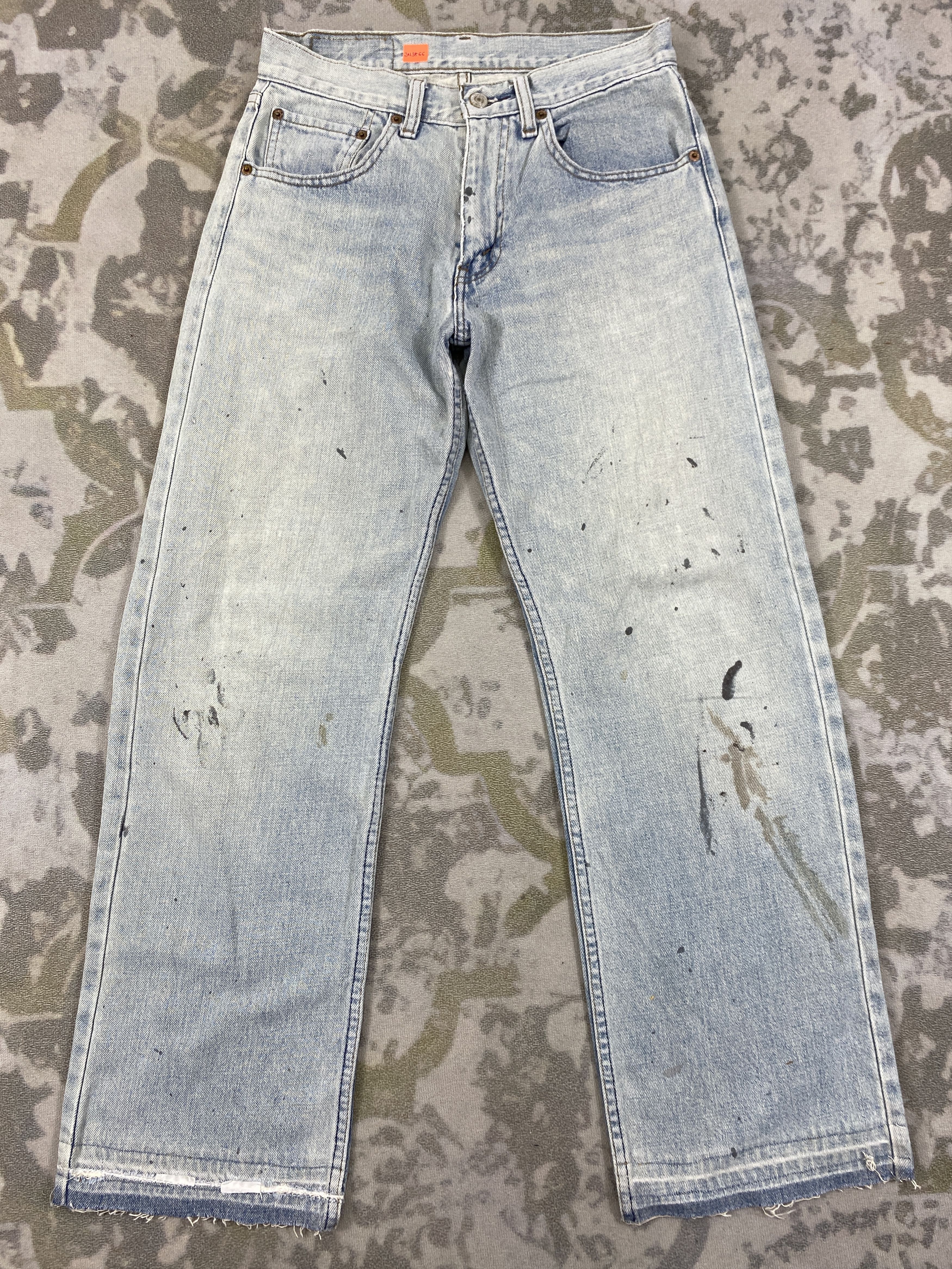 image of Distressed Denim x Levis Blue Wash Painter Vintage Levi's 534 Jeans 28X27.5- Jn3866, Men's
