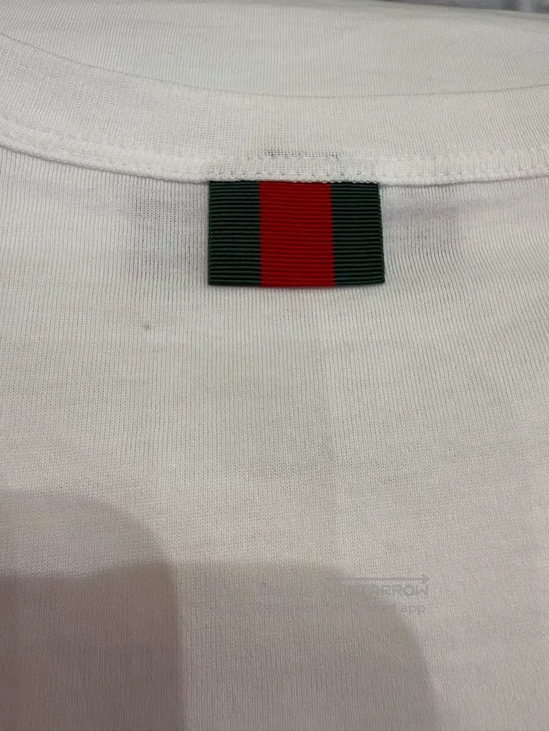 Gucci Gucci White short-sleeved T-shirt Size US M / EU 48-50 / 2 - 4 Thumbnail