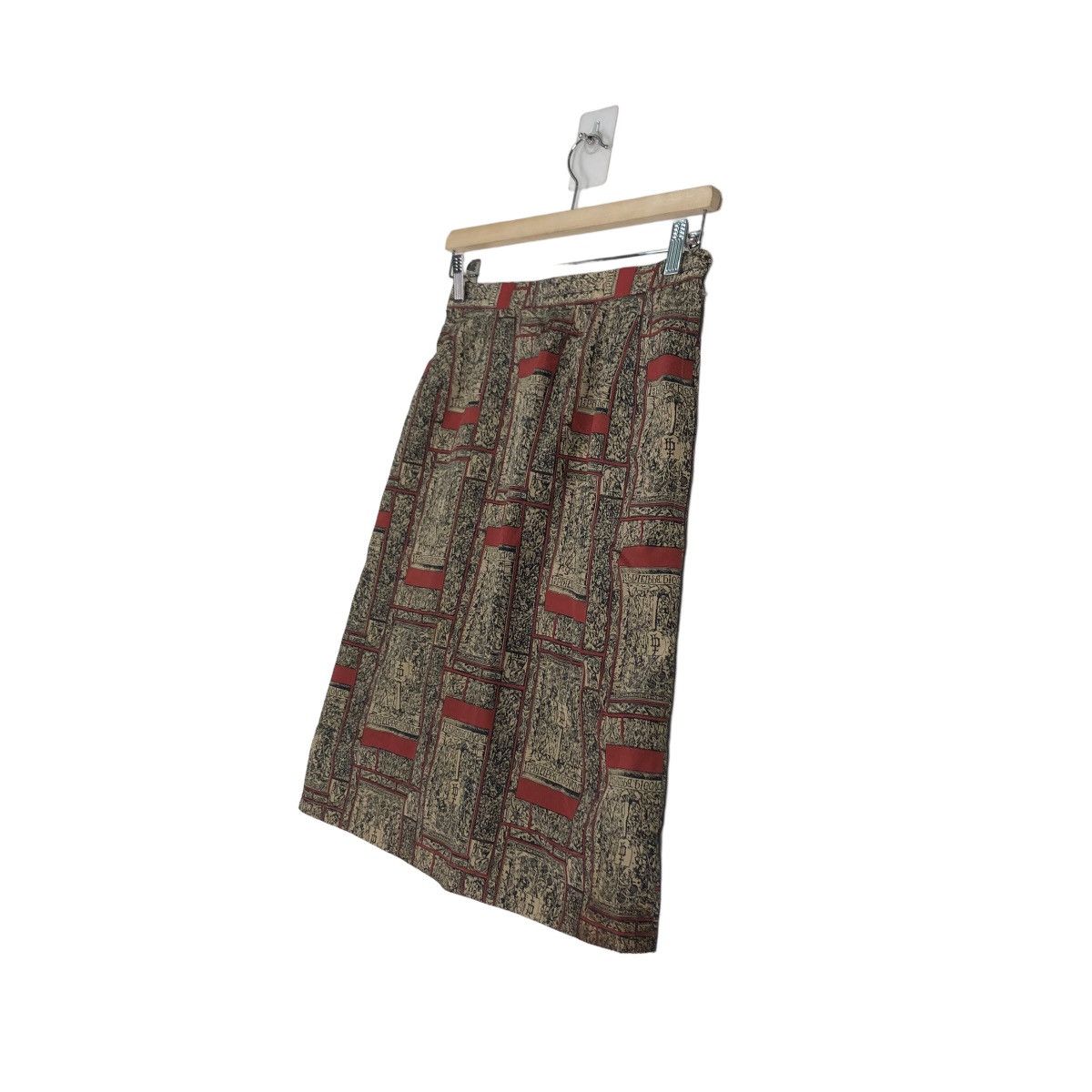 Japanese Brand 🔥Vintage Skirt Over Print Rare Inspire Jean Paul Gaultier Size 28" / US 6 / IT 42 - 8 Thumbnail