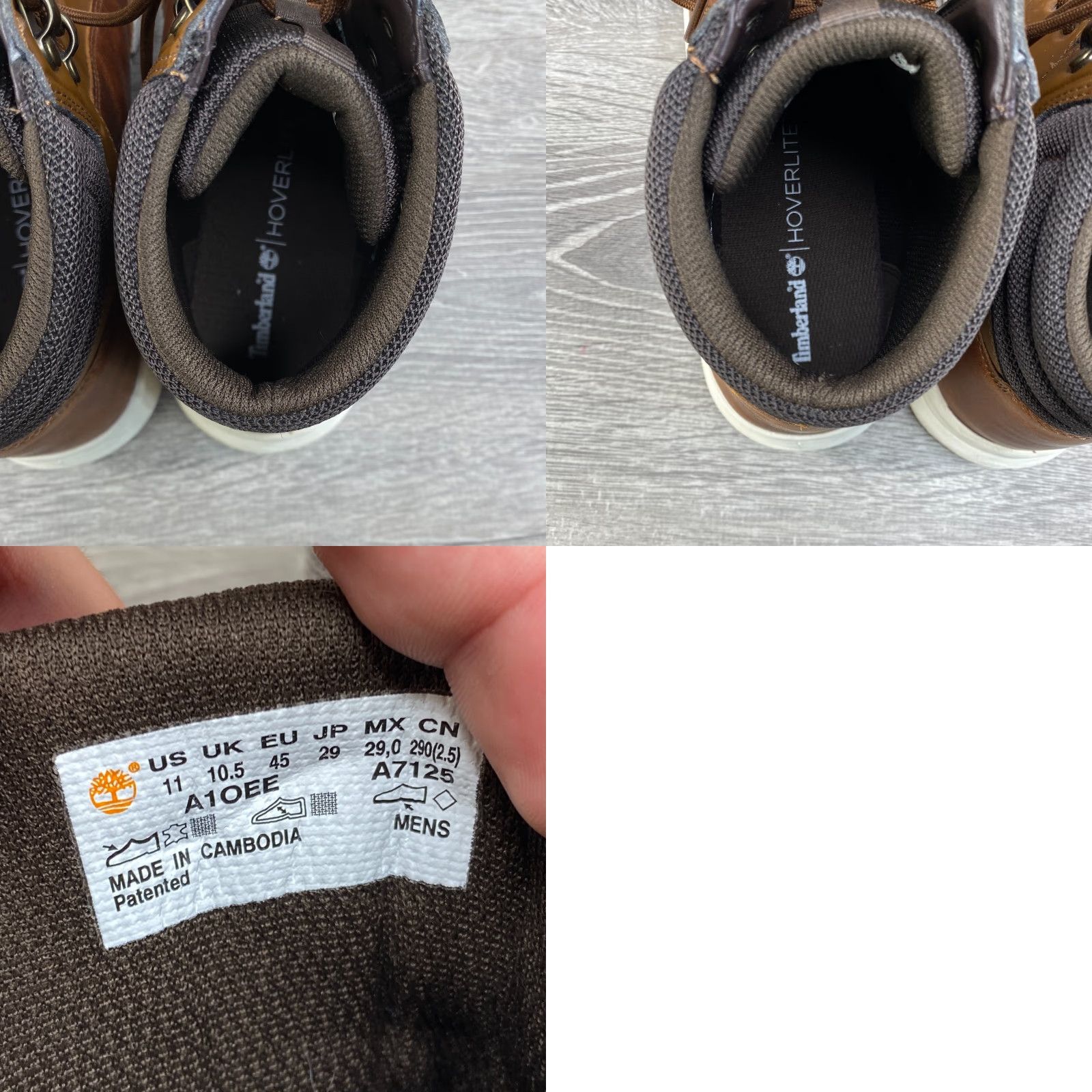 Timberland Timberland Graydon Mens Boot Chukka Leather Brown HoverLite Lace Up 11 Brown Mens Timberland Boot Company 90s Decade? Size US 11 / EU 44 - 8 Thumbnail