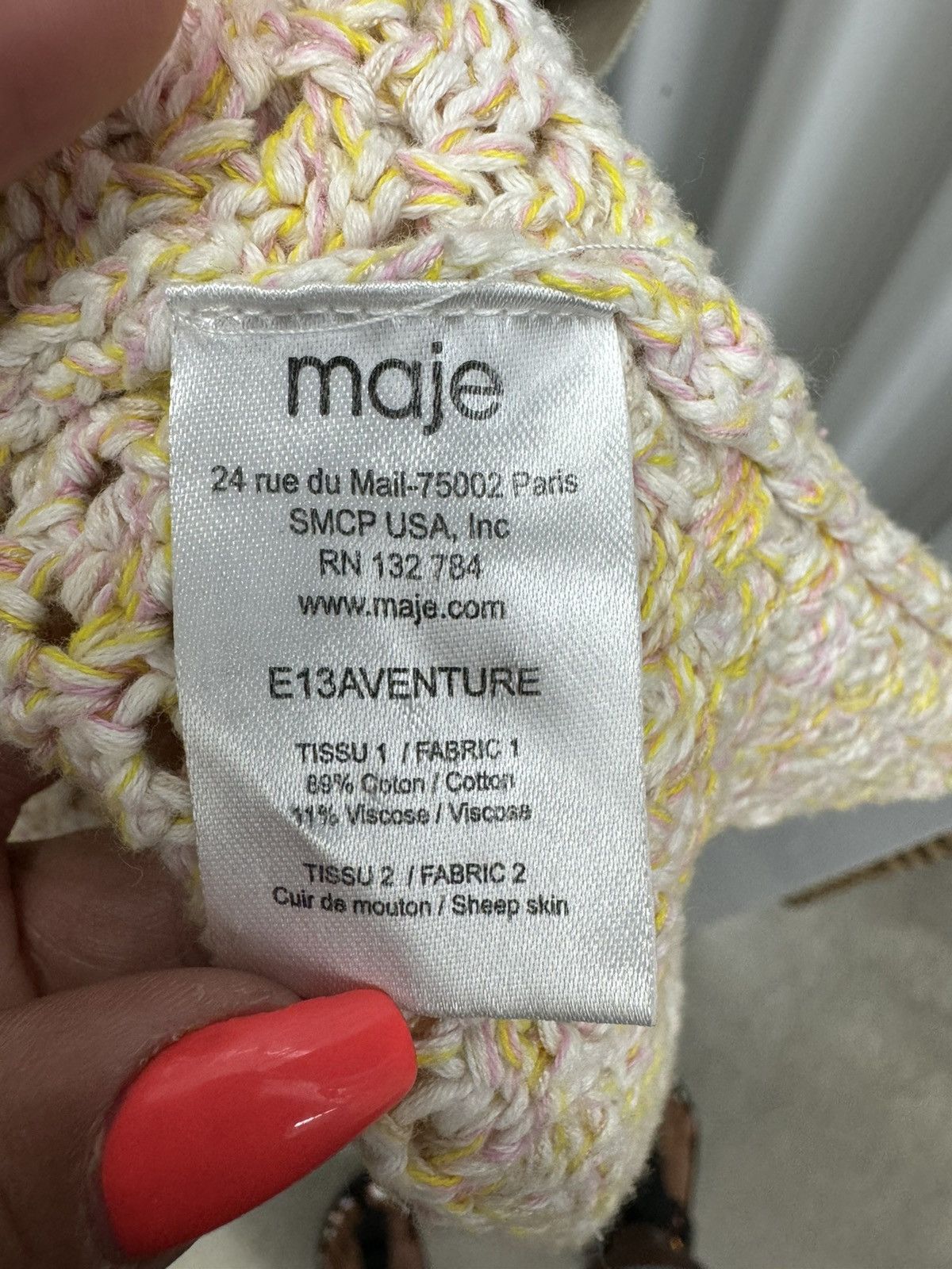 Maje Maje Zip Up Sweater Size 1 Size XS / US 0-2 / IT 36-38 - 5 Thumbnail