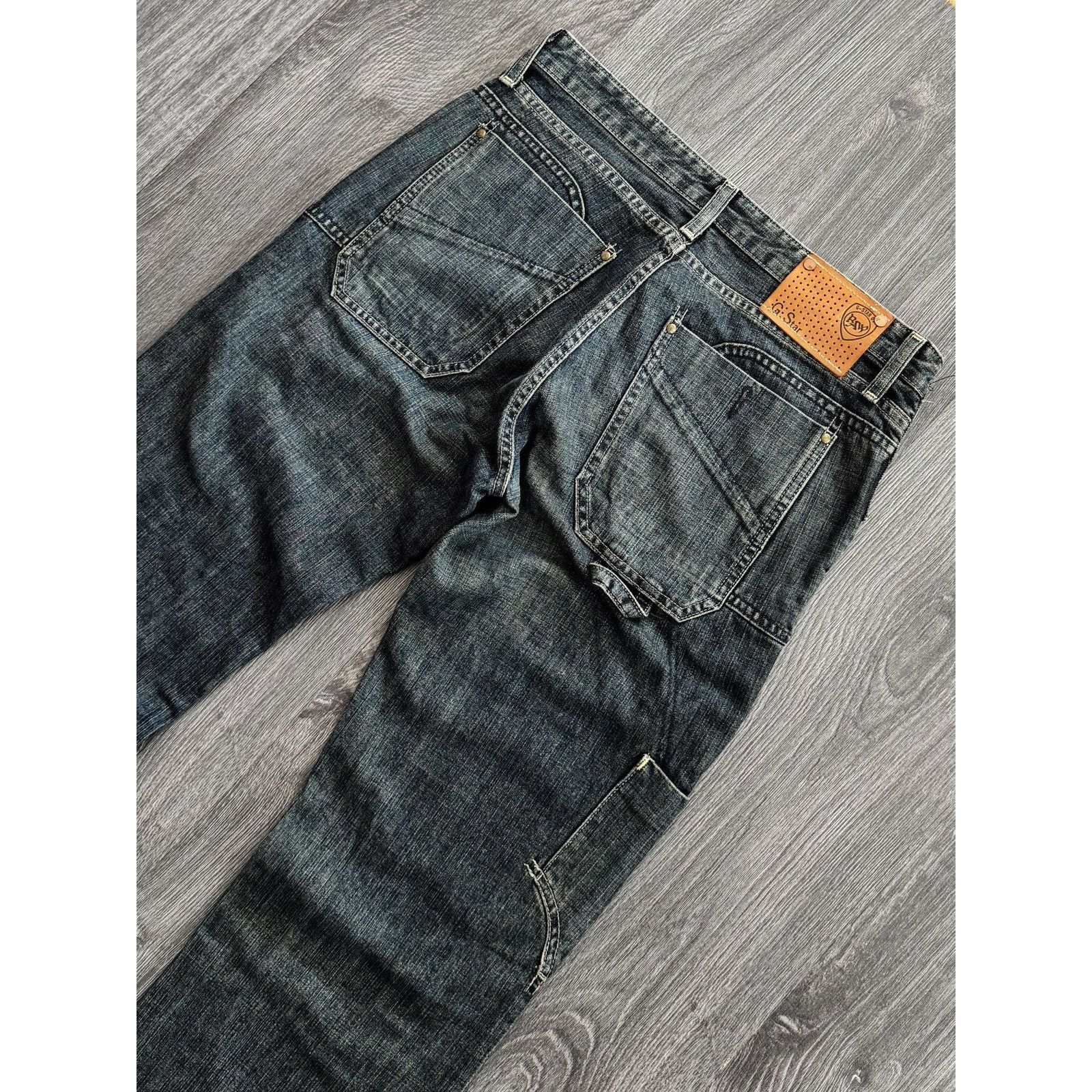G-Star Y2K VIntage G-Star Grainy Texture Jeans Size US 32 / EU 48 - 6 Thumbnail