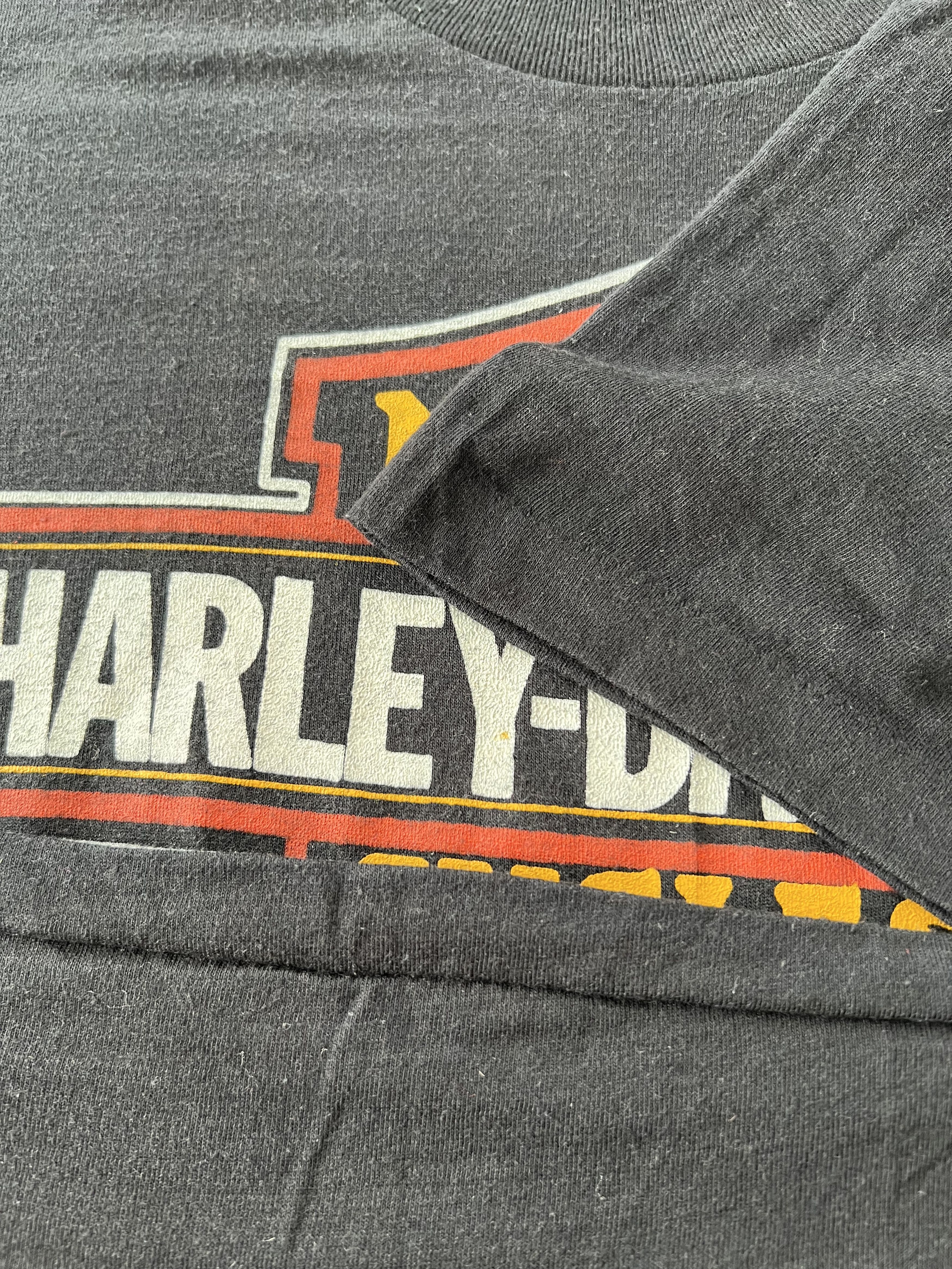 Harley Davidson Vintage 70s 80s Harley Davidson Oshkosh Wisconsin USA Tshirt Size US S / EU 44-46 / 1 - 8 Thumbnail